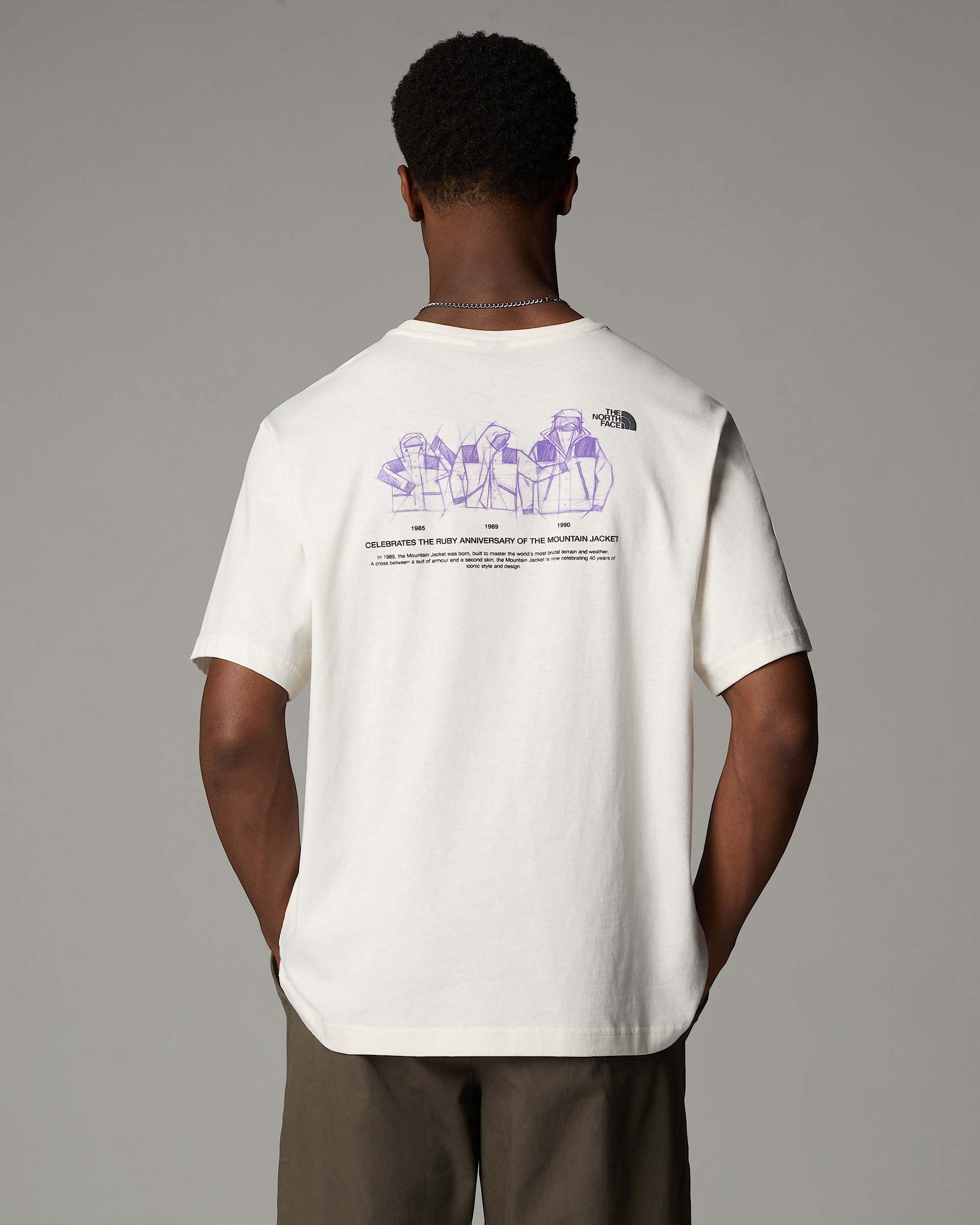 Mountain Jacket Anniversary relaxed Tshirt TNF alt2