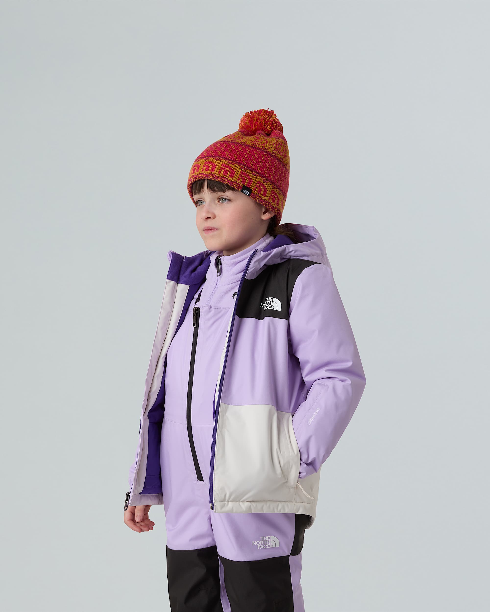 Freedom Insulated Jacket Barn TNF Lite LilacWhite Dune ALT3