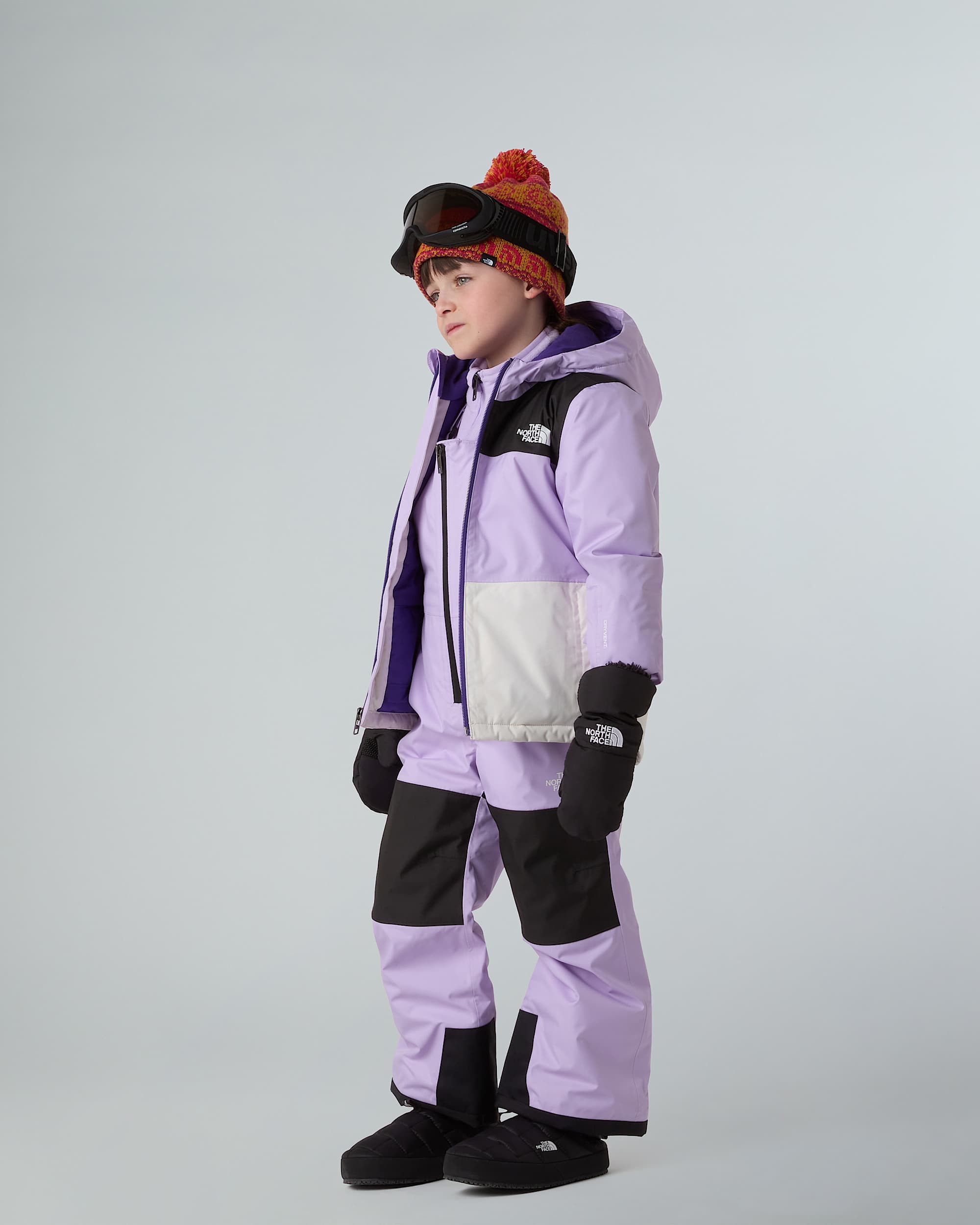 Salopette isolante Freedom pour enfant TNF Lite Lilac ALT1