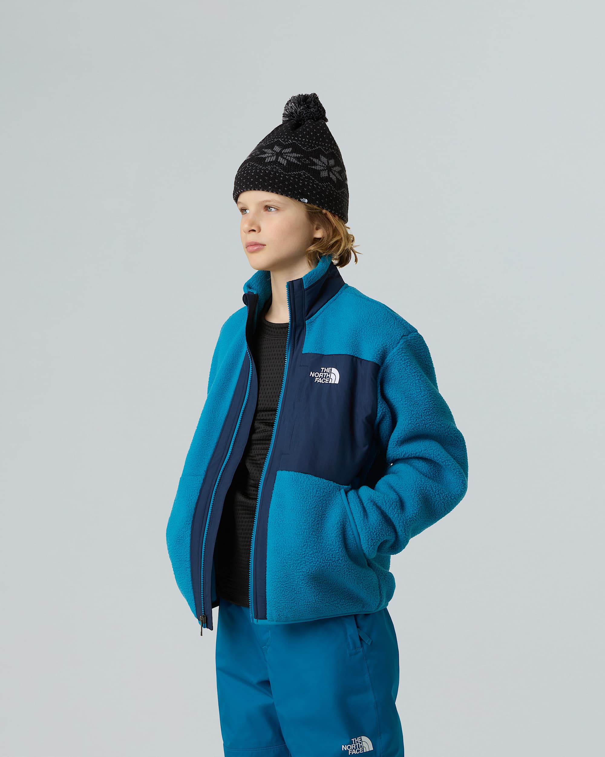 Boys Yumiori FullZip Fleece Jacket TNF ALT3