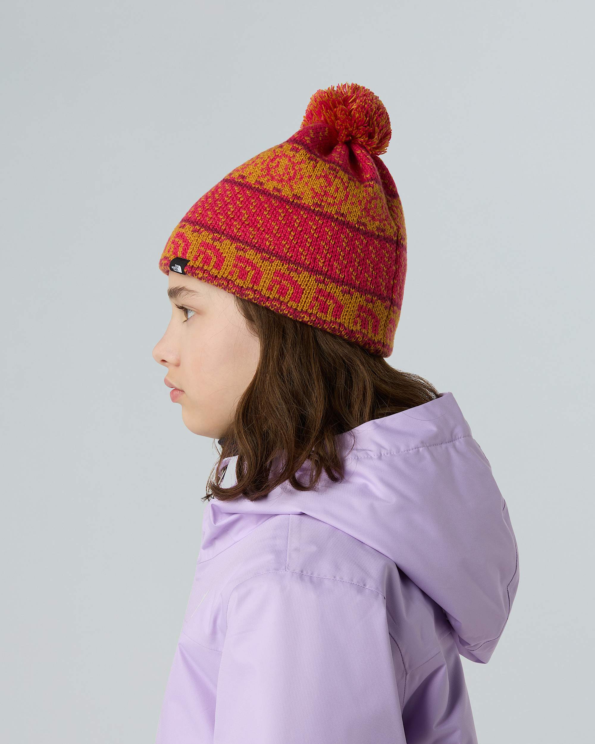 Kids Cabin Ski Tuke Beanie TNF ALT3