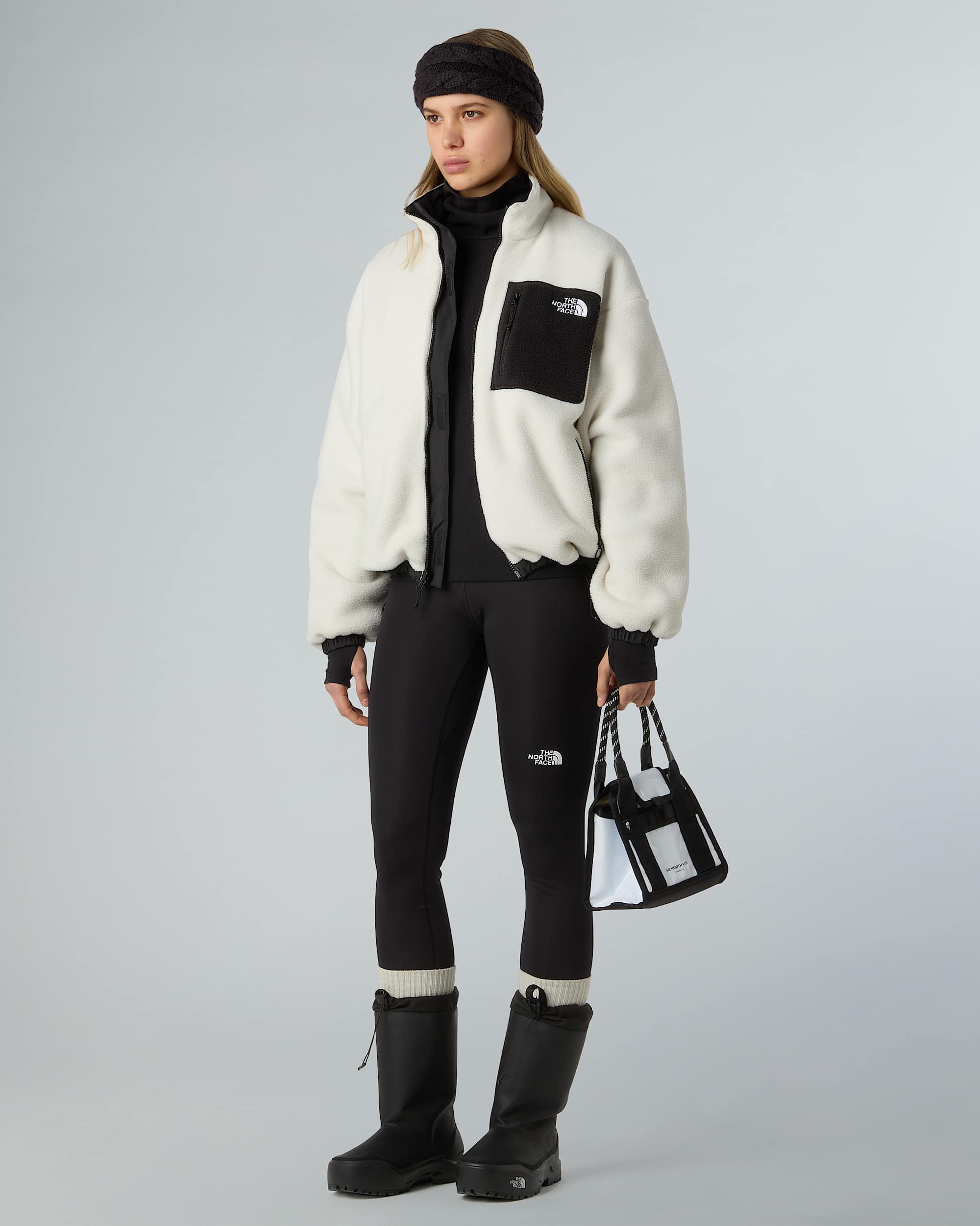 Yumiori Reversible Fleece Jacket W TNF ALT2