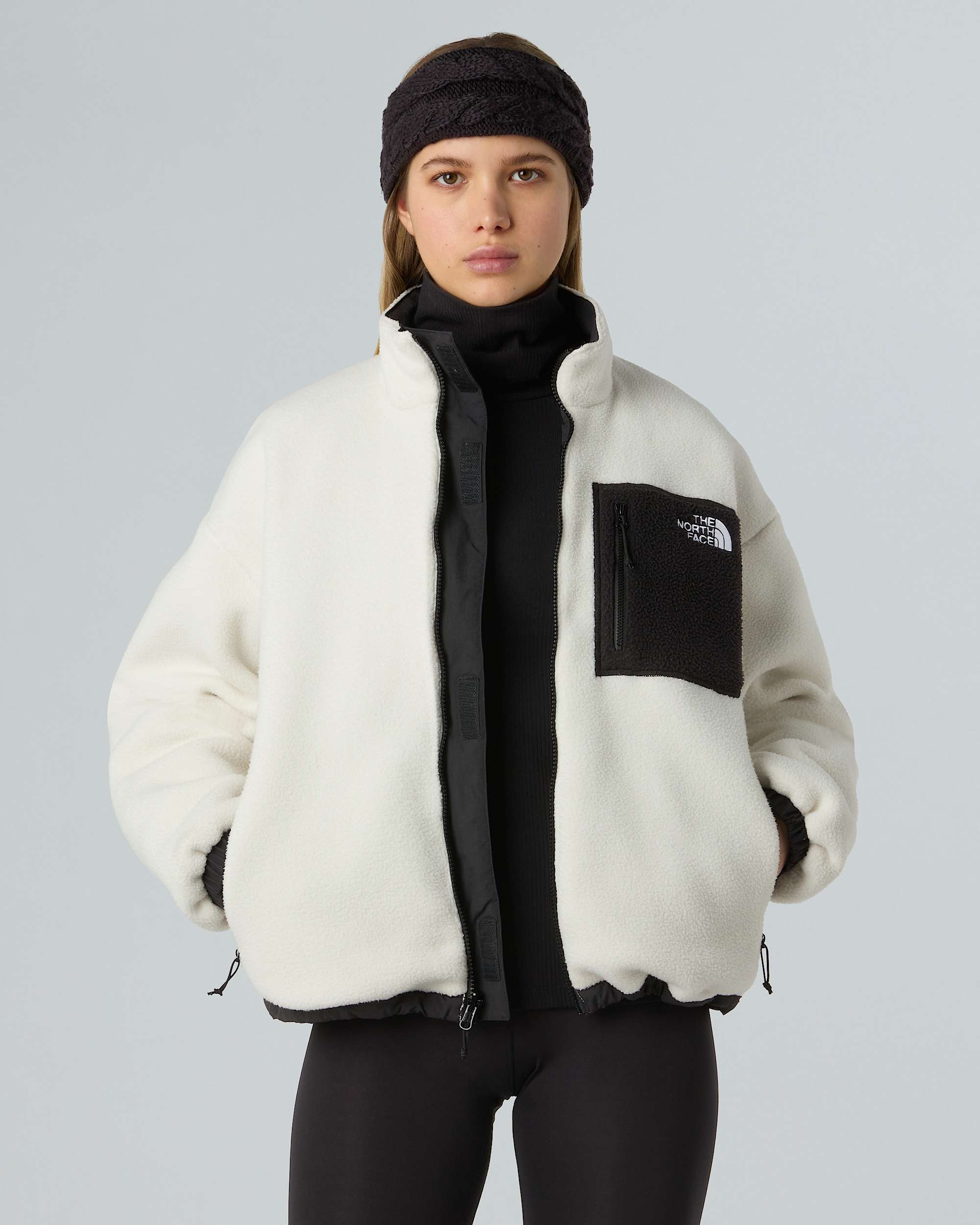 Yumiori Reversible Fleece Jacket W TNF ALT4