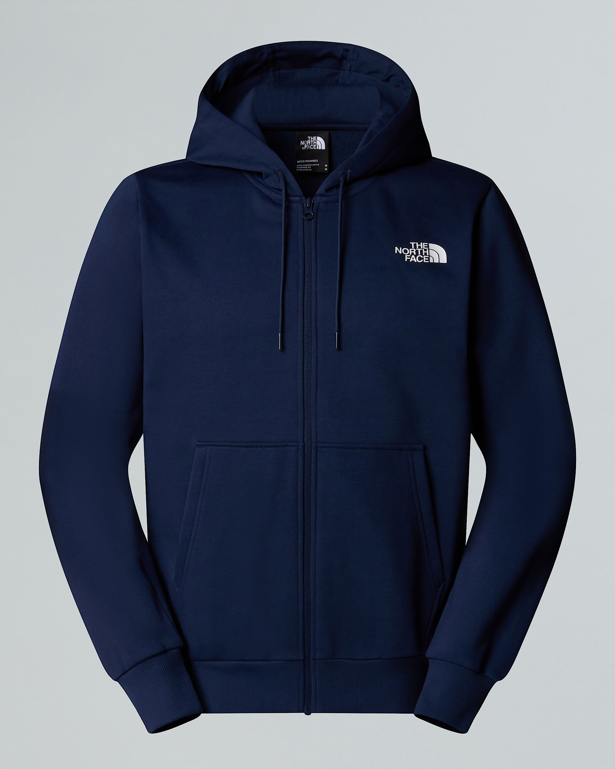 Mens Simple Dome FullZip Hoodie TNF ALT20