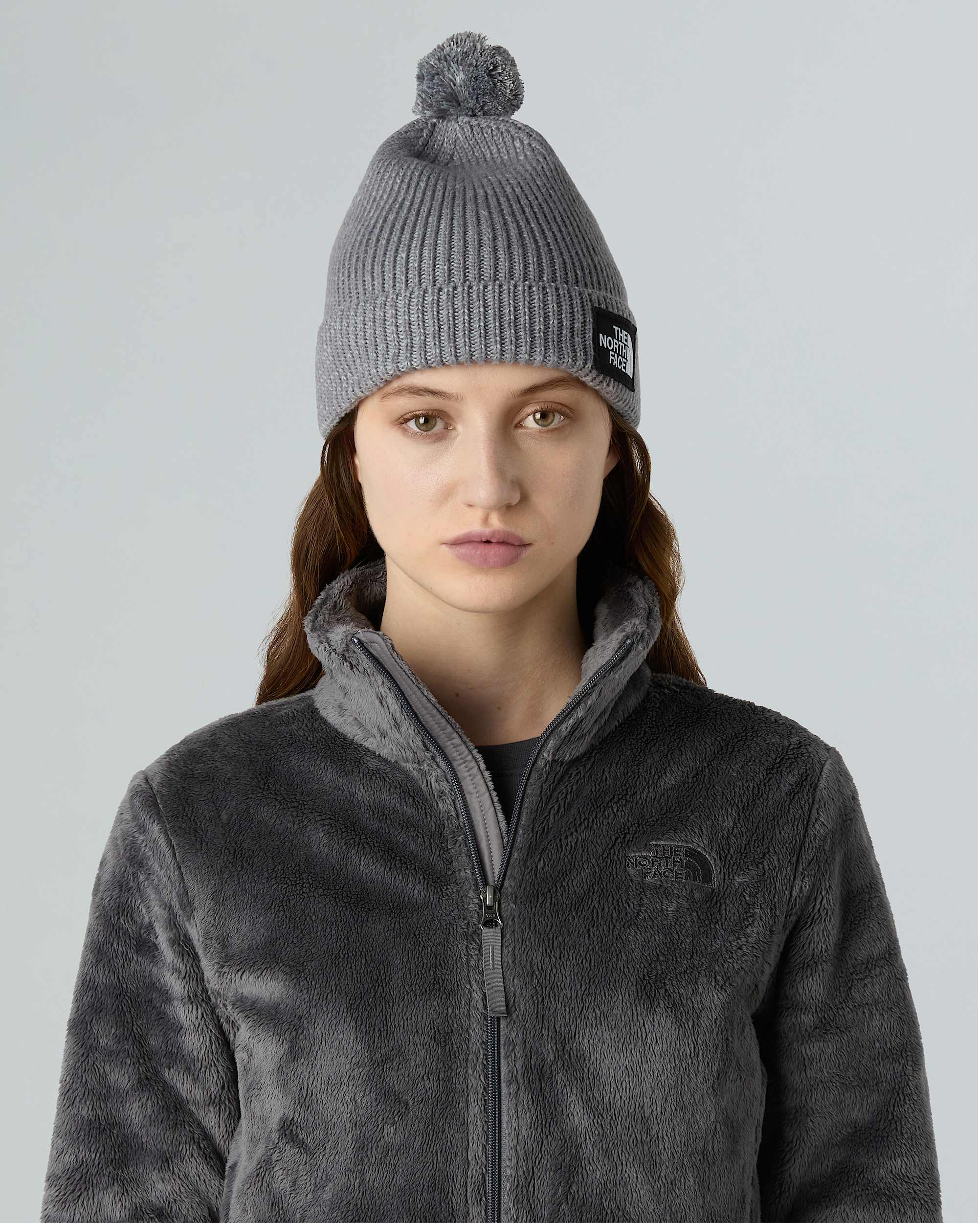 TNF Logo Box Pom Beanie TNF alt12