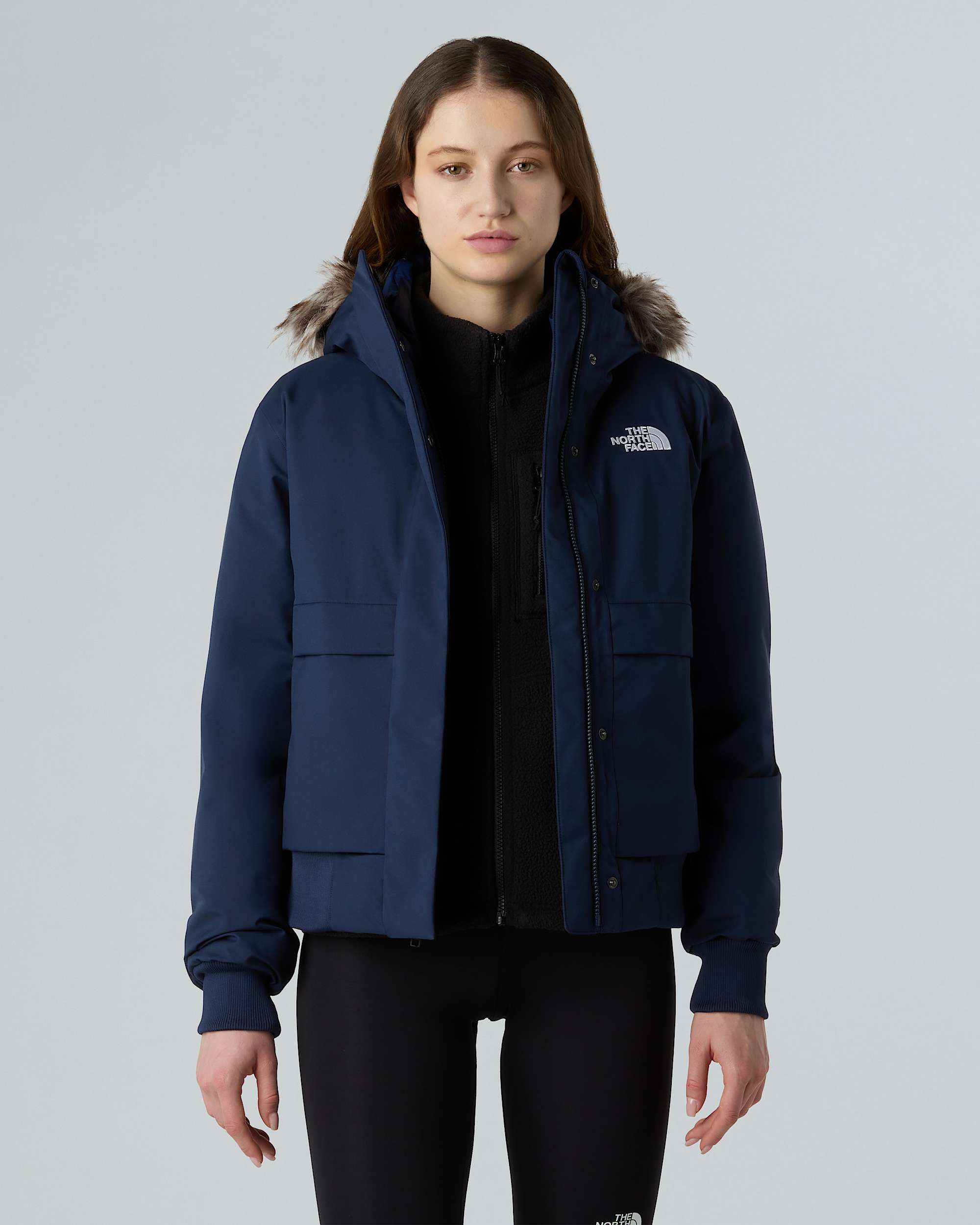 Womens Arctic Bomber Jacket TNF ALT3