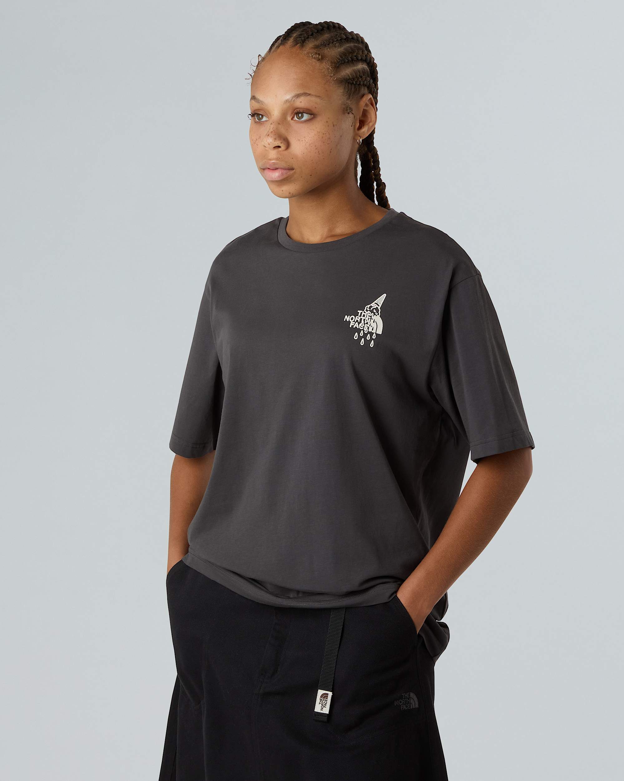 Tshirt dcontract Powder Days Graphic unisexe TNF ALT8