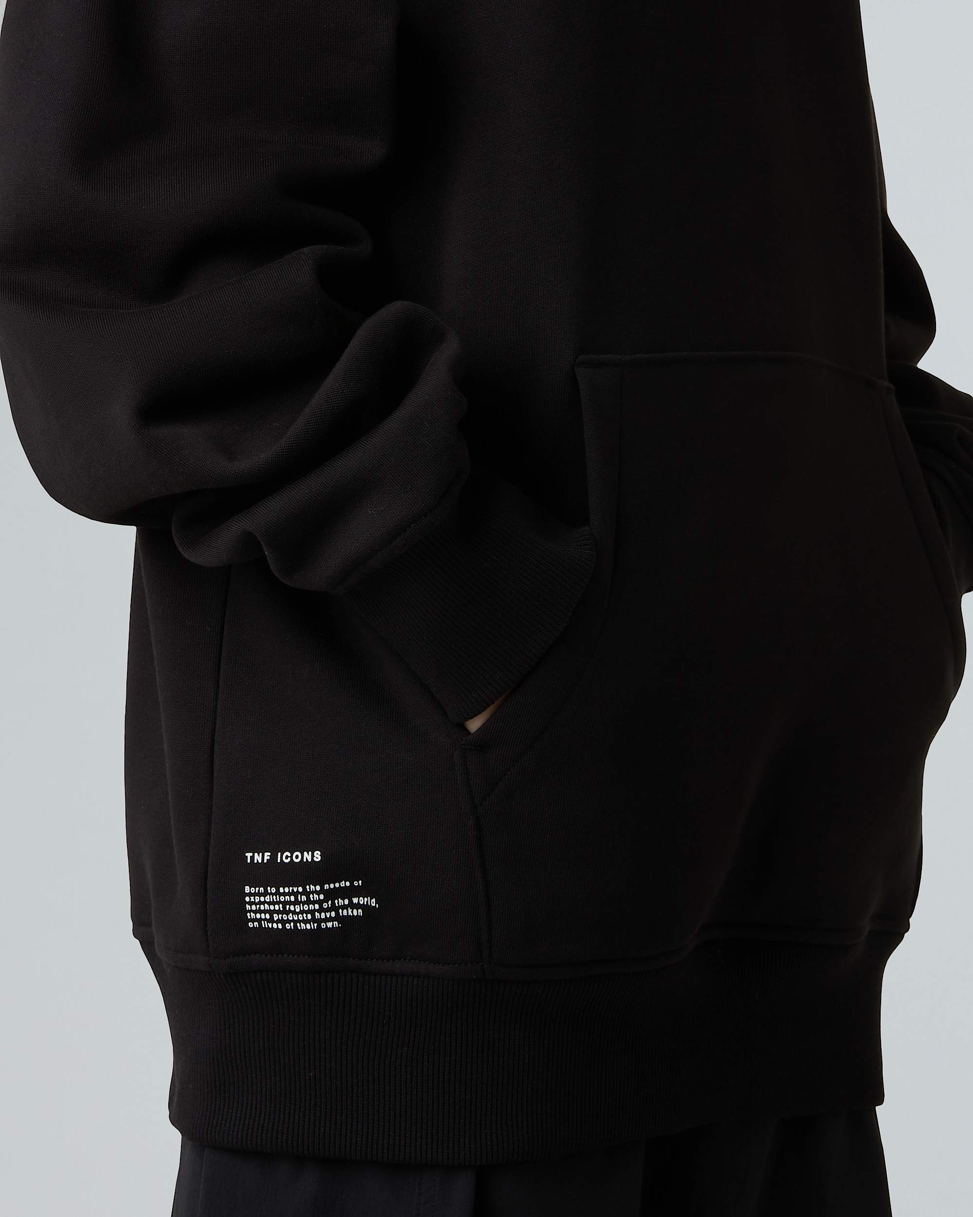 Icon relaxt geschnittener Kapuzenpulli in Unisex TNF alt12