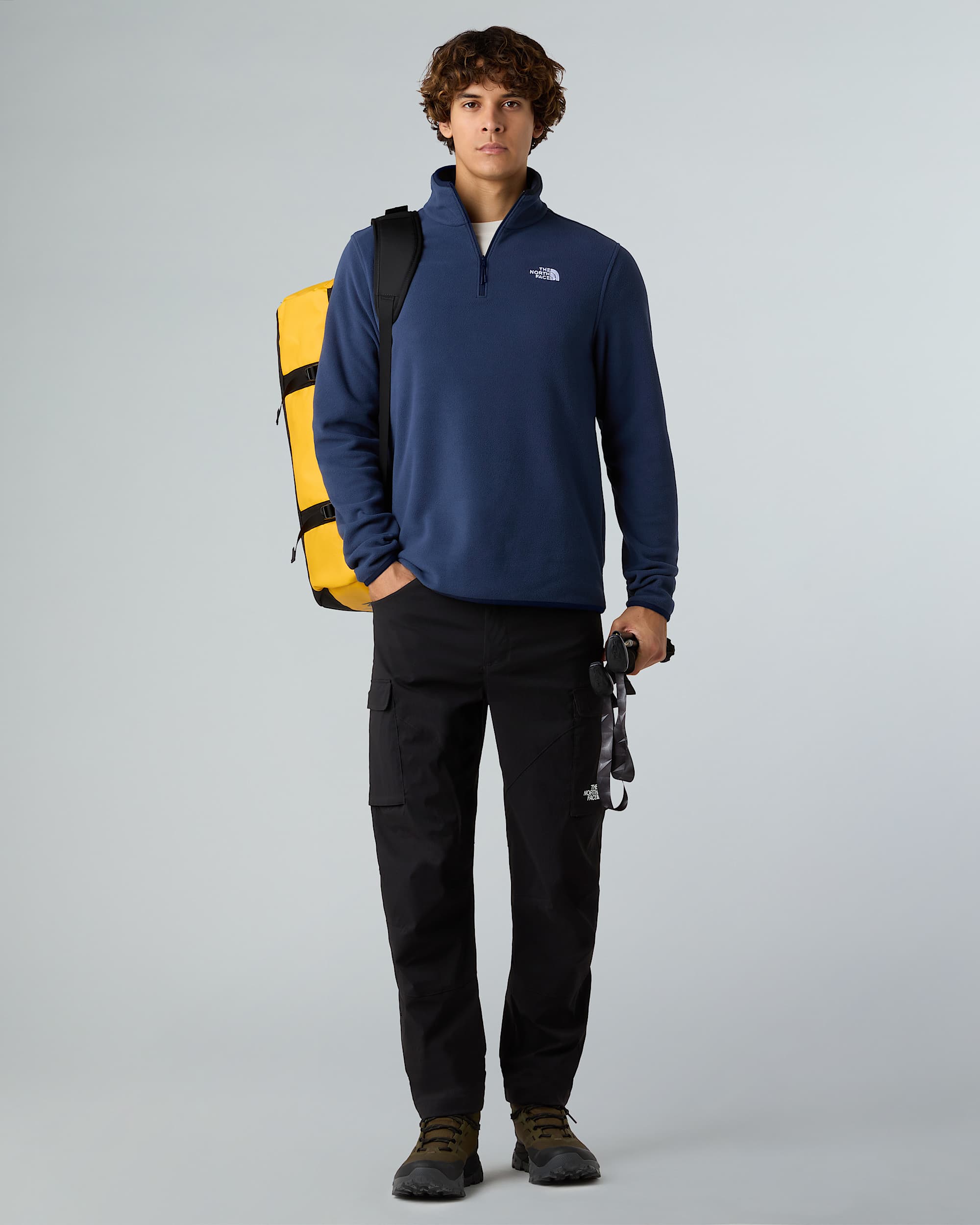 Mens Glacier 14 Zip Fleece TNF ALT1