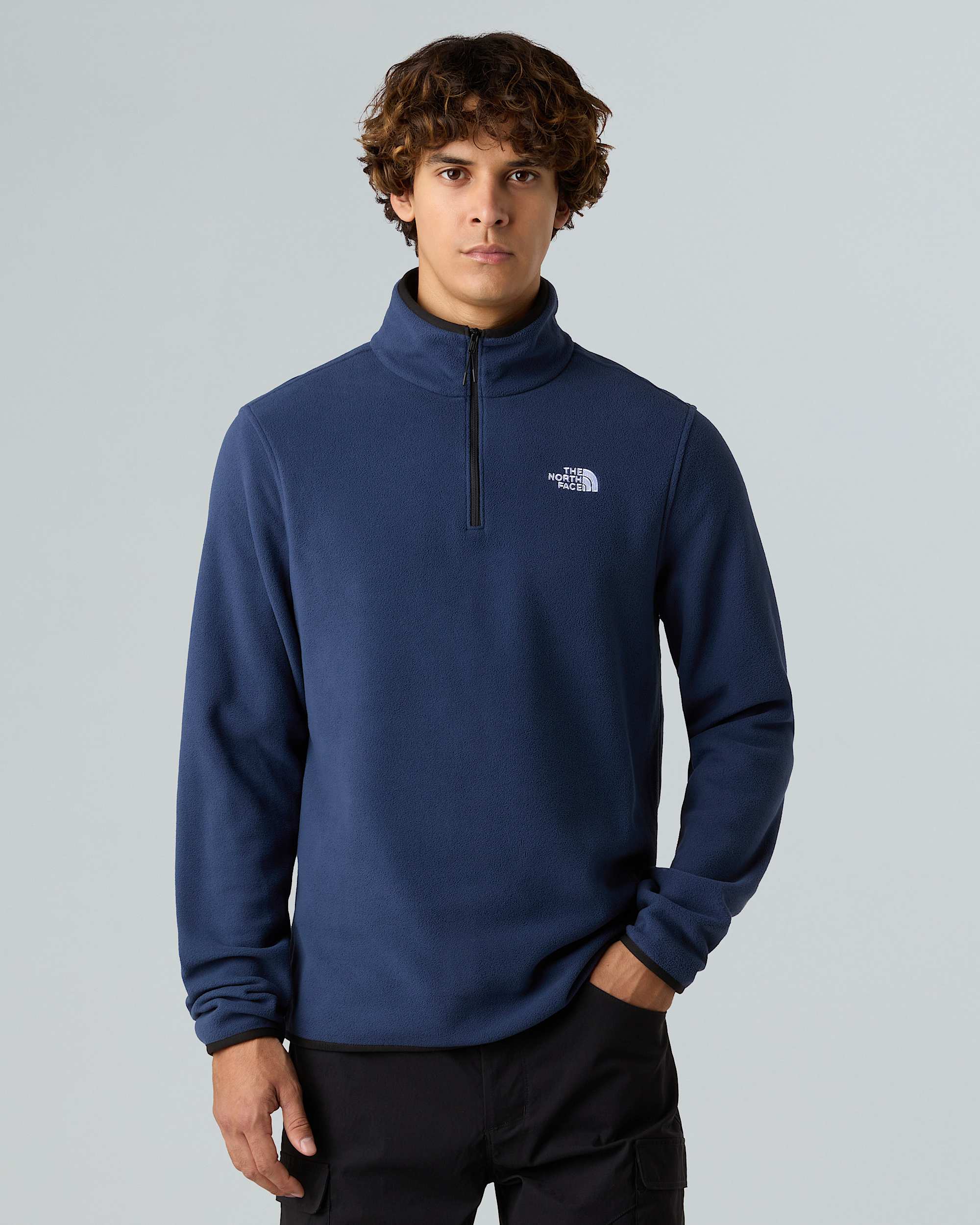 Mens Glacier 14 Zip Fleece TNF HERO