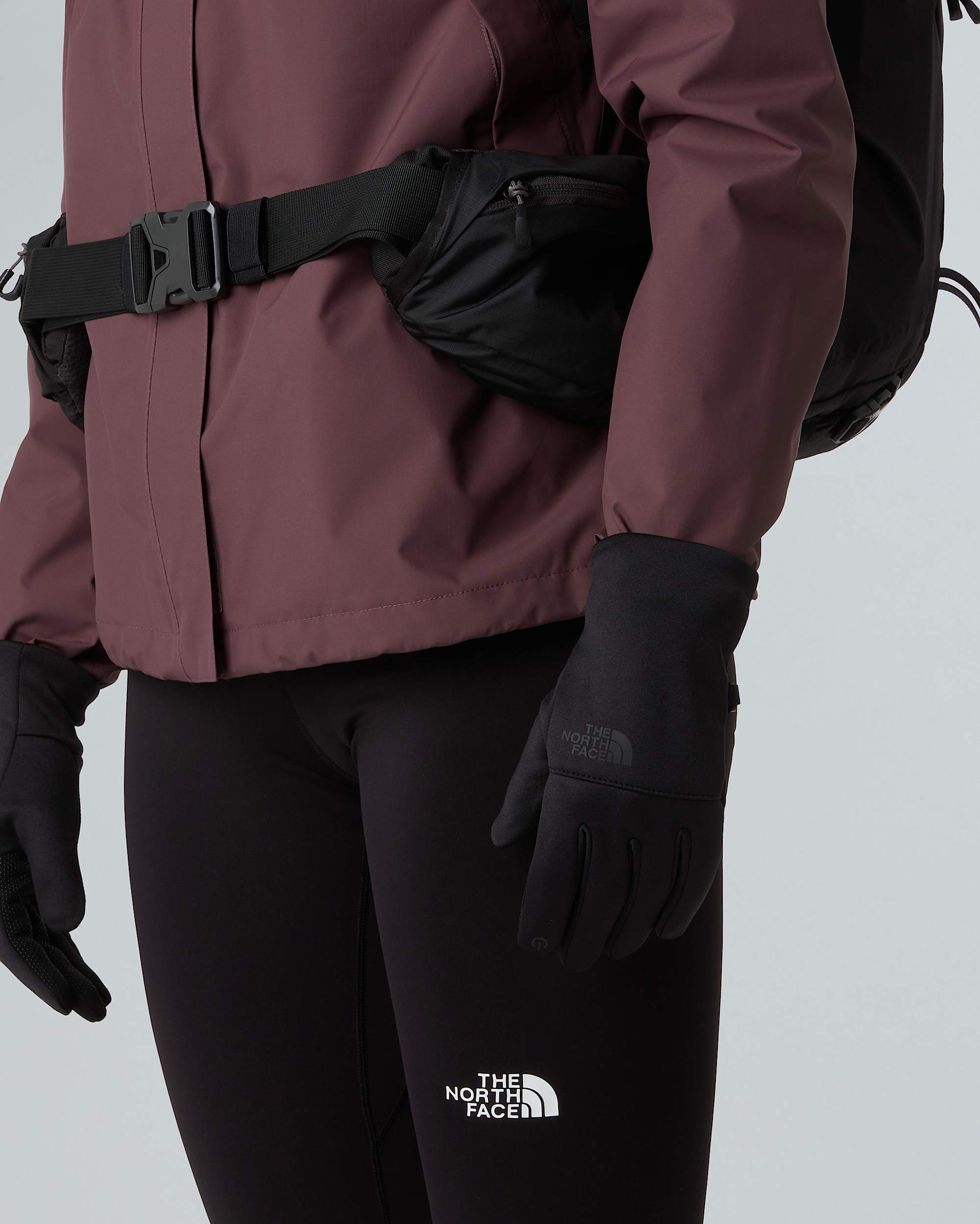 Gerecyclede Etiphandschoen voor dames TNF ALT1