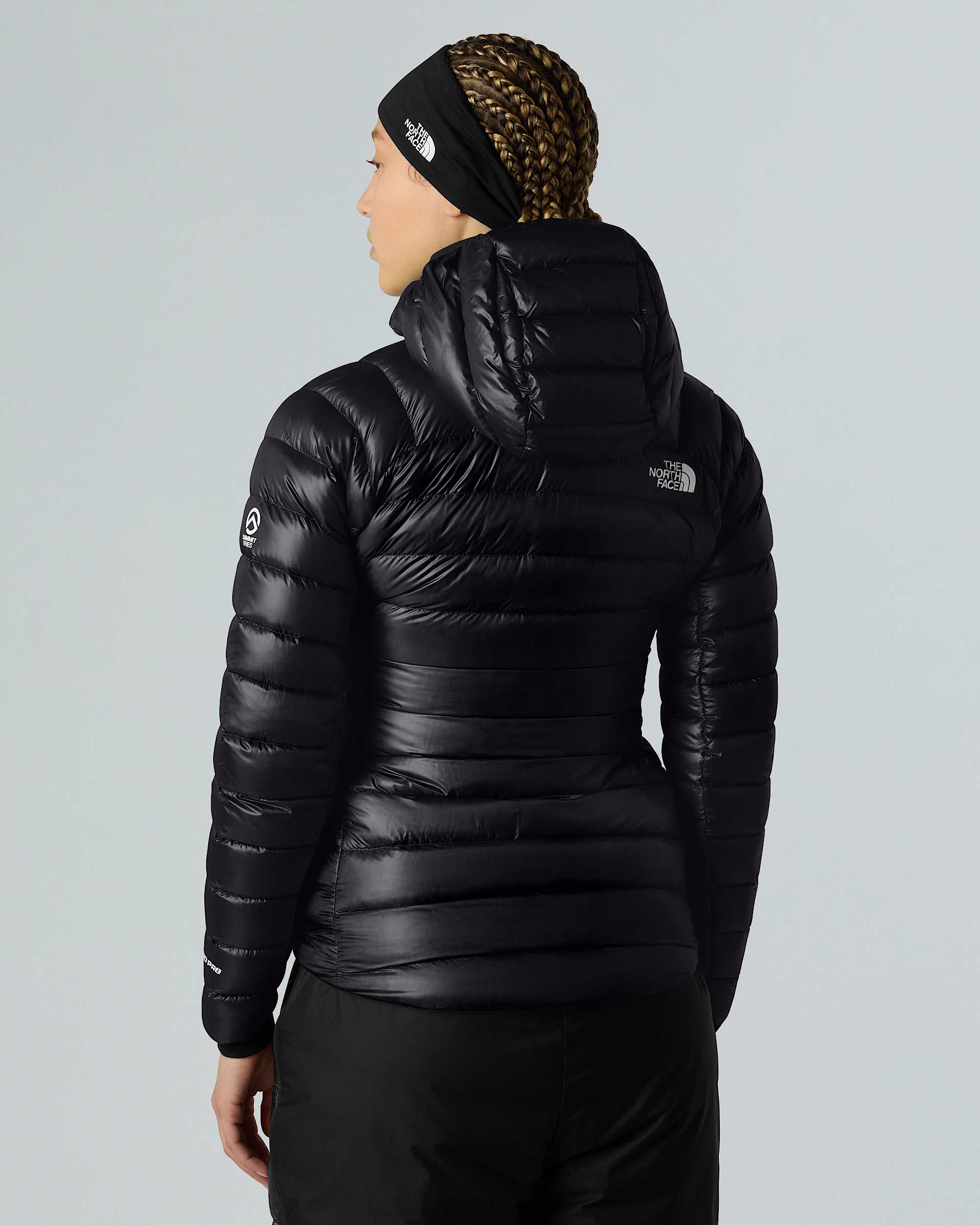 Womens Summit Breithorn Hooded Down Jacket TNF ALT2