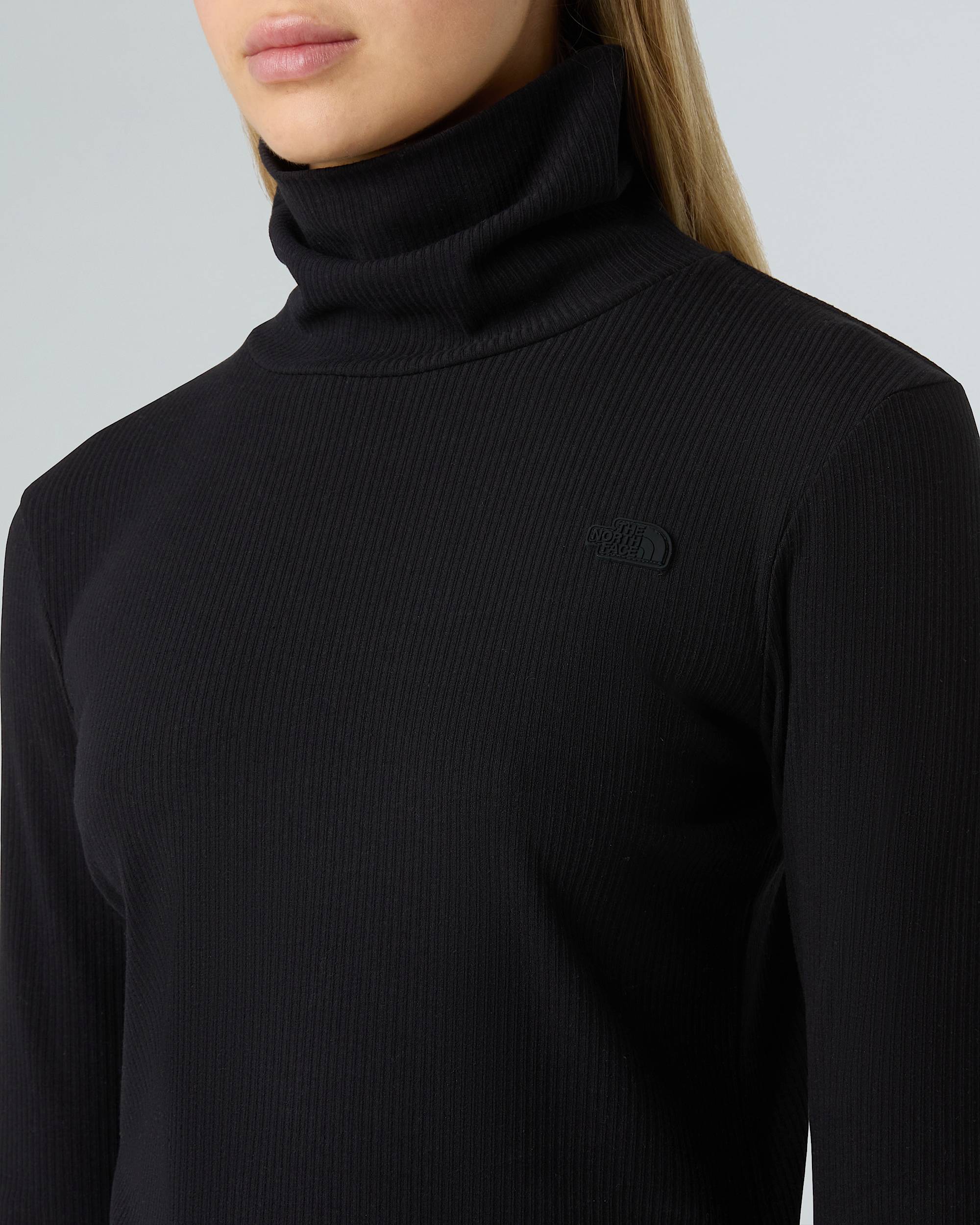 Womens Turtleneck LongSleeve Top TNF ALT3