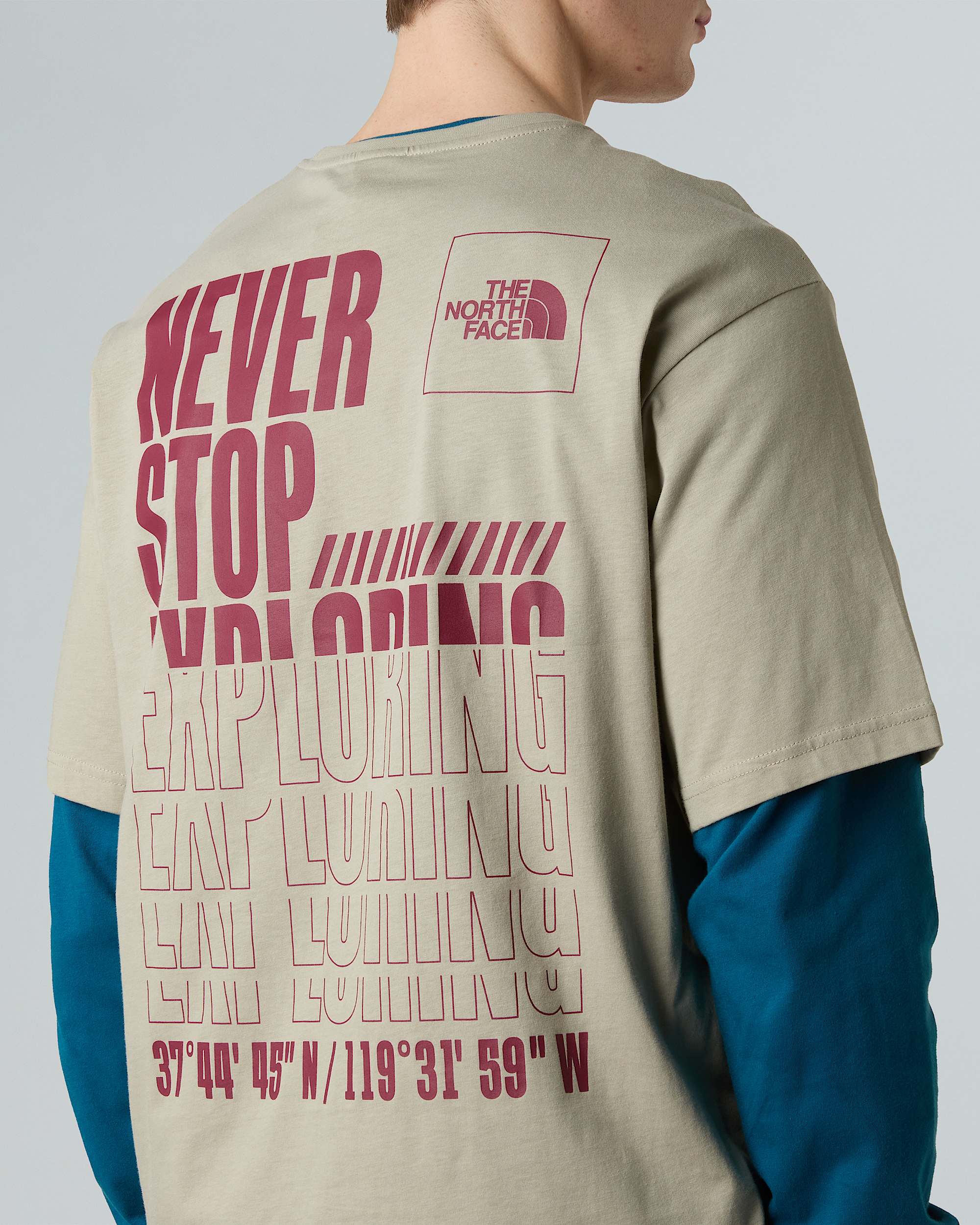 Mens Coordinates TShirt TNF ALT3