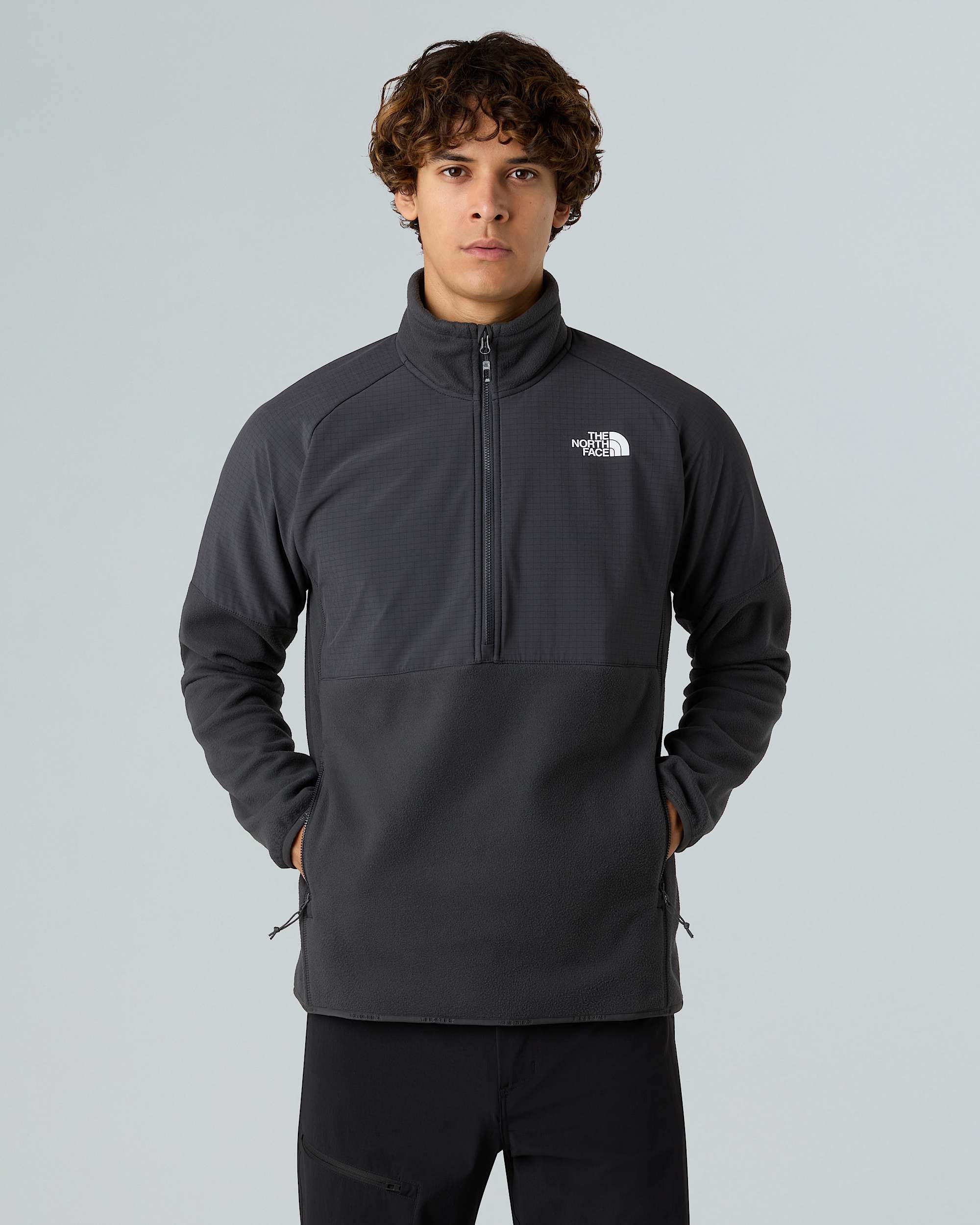 Mens Glacier Heavyweight 12 Zip Fleece TNF HERO