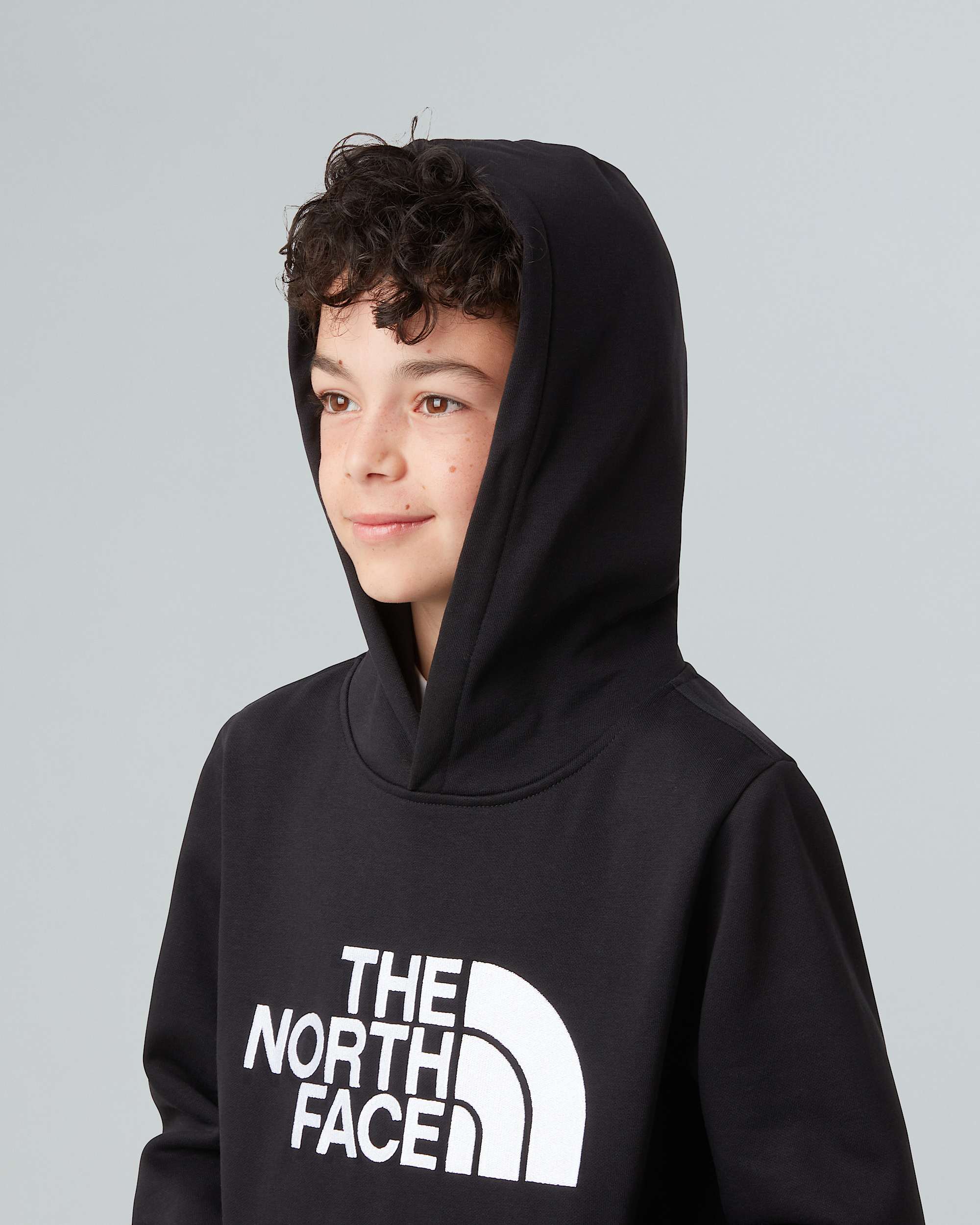 Teens Drew Peak Pullover Hoodie TNF ALT3