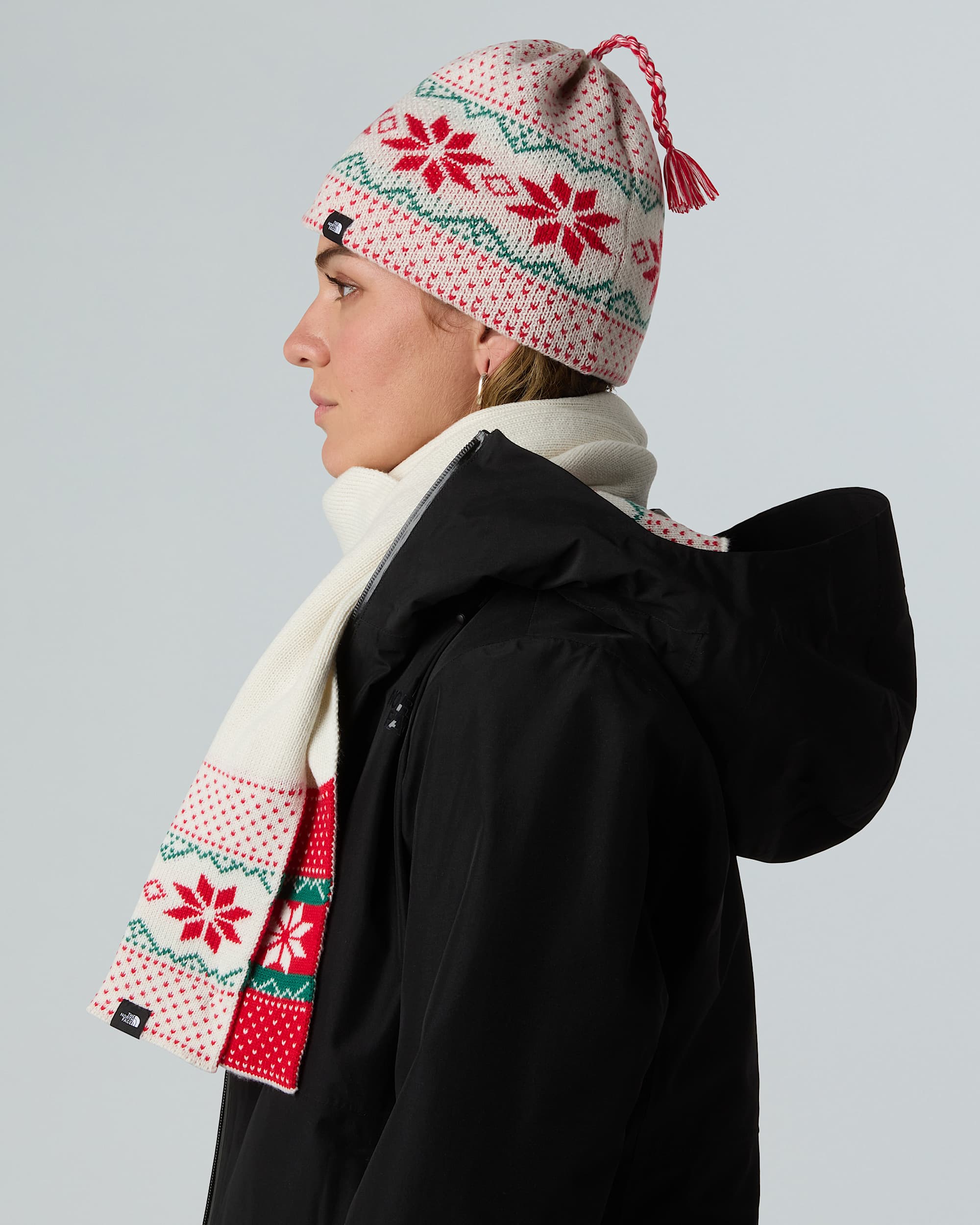 Conjunto de gorro y bufanda Cabin Ski Tuke TNF ALT7