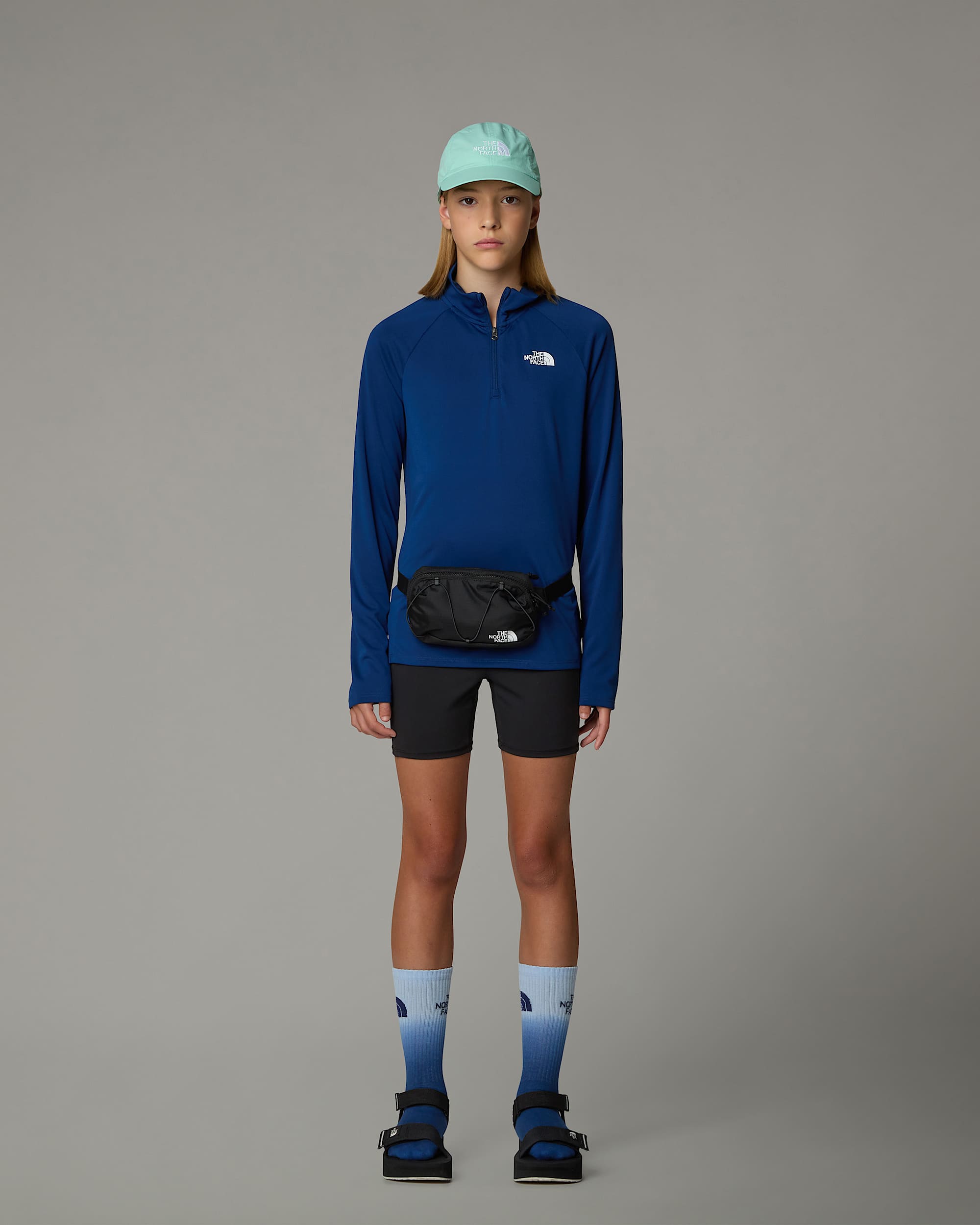 Girls Never Stop Bike Shorts TNF ALT5