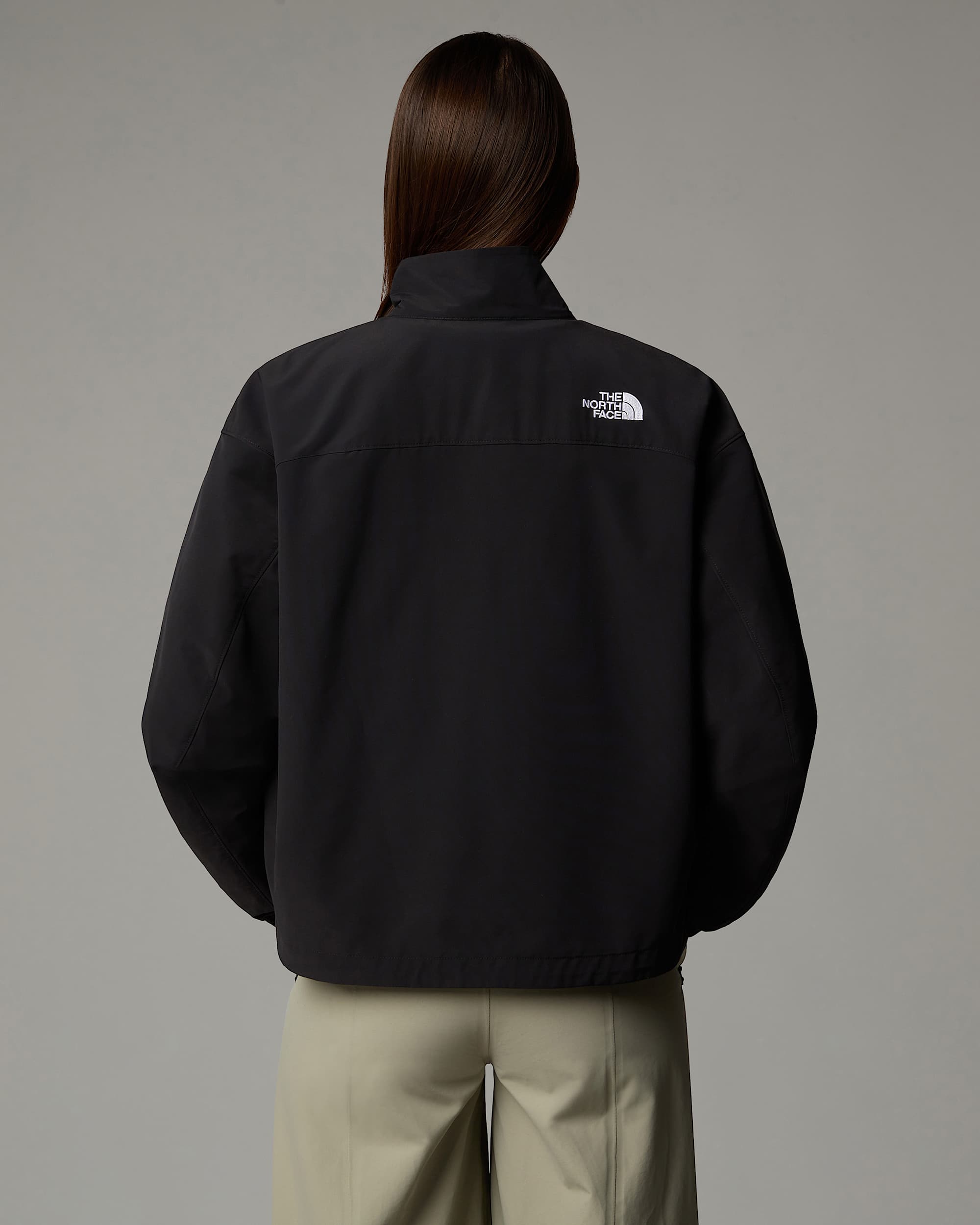 Womens TNF Easy Wind Track Jacket TNF ALT6