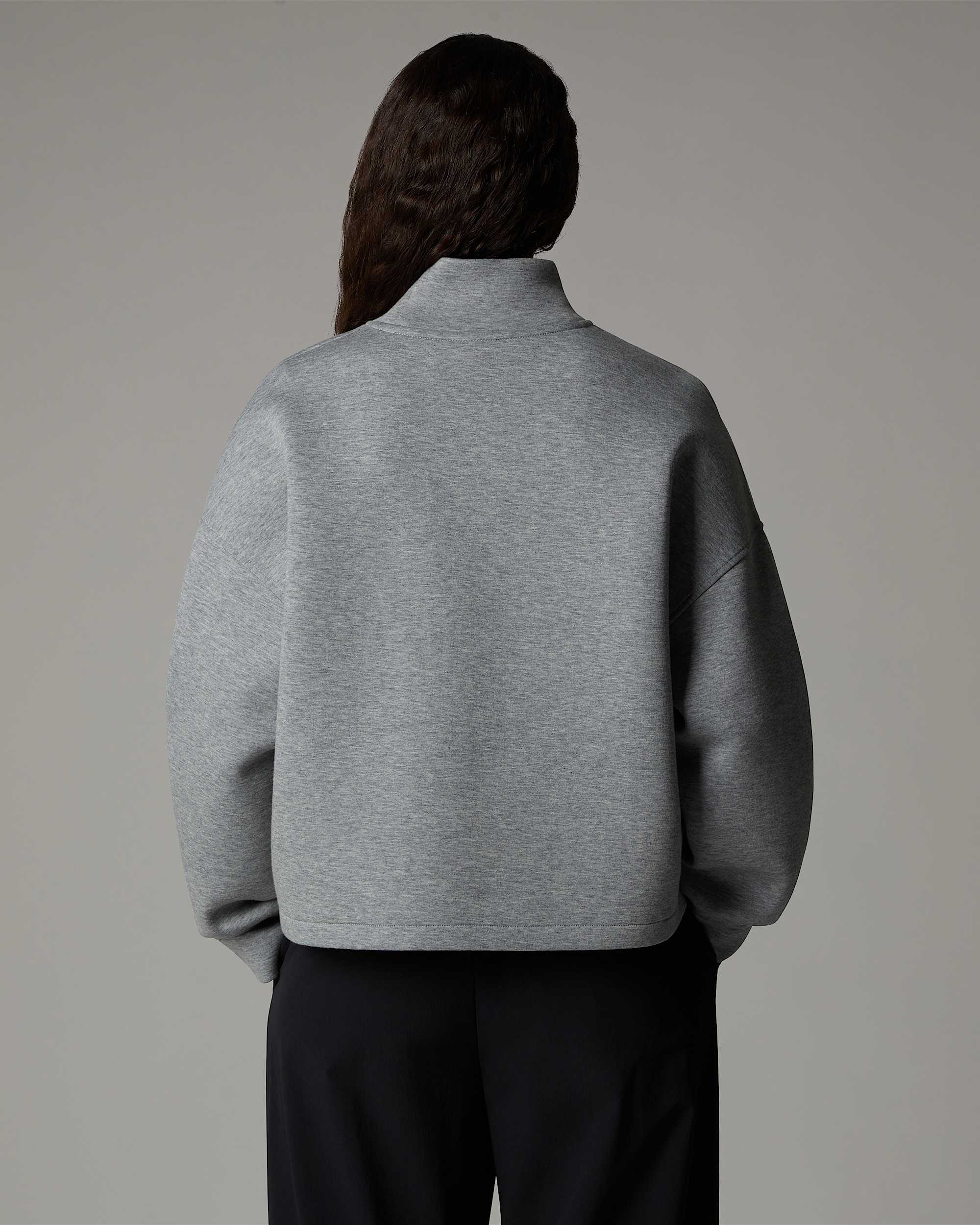 Womens Mock Neck Sweatshirt TNF ALT6
