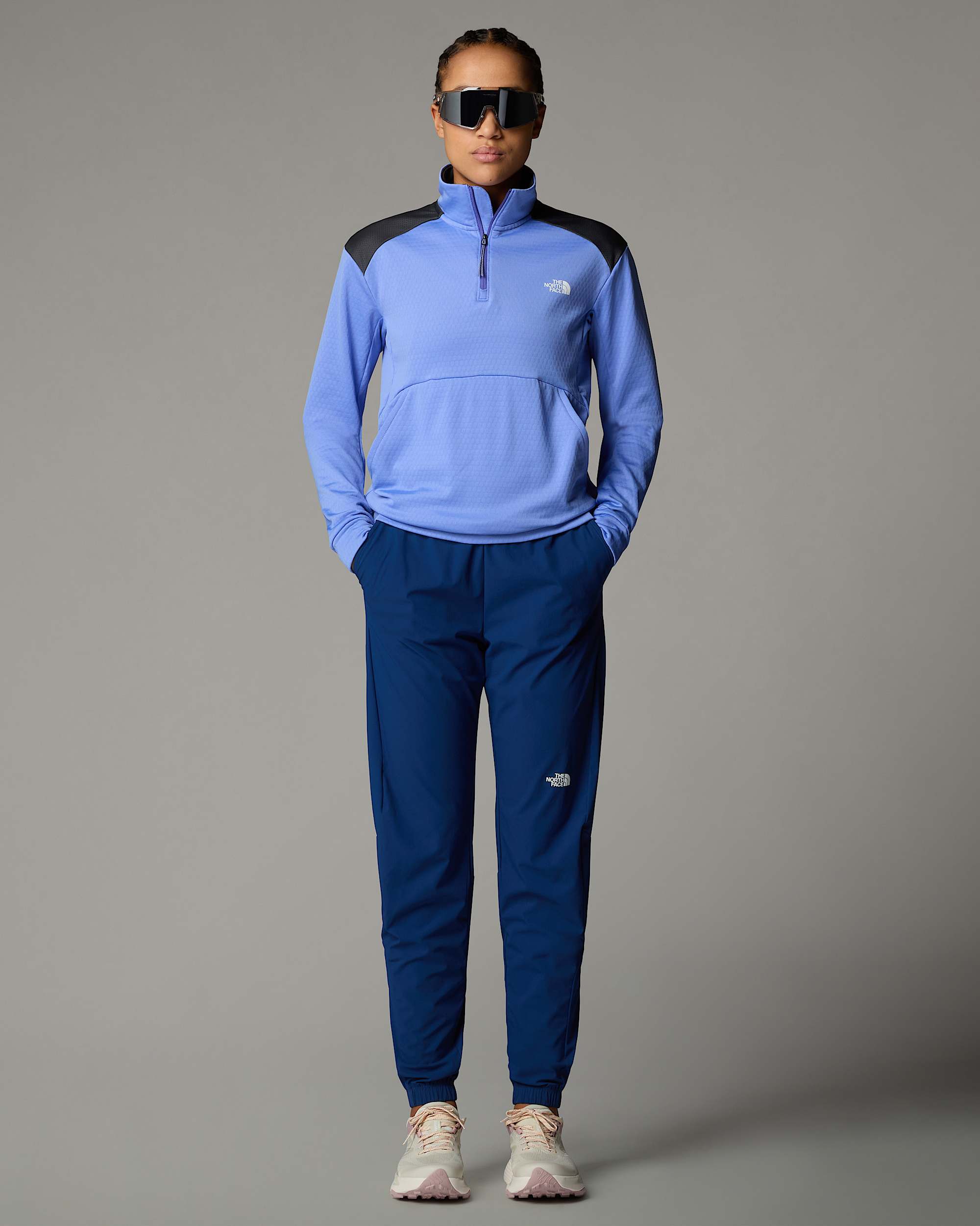 Womens Kikash 14 Zip Sweatshirt TNF ALT5