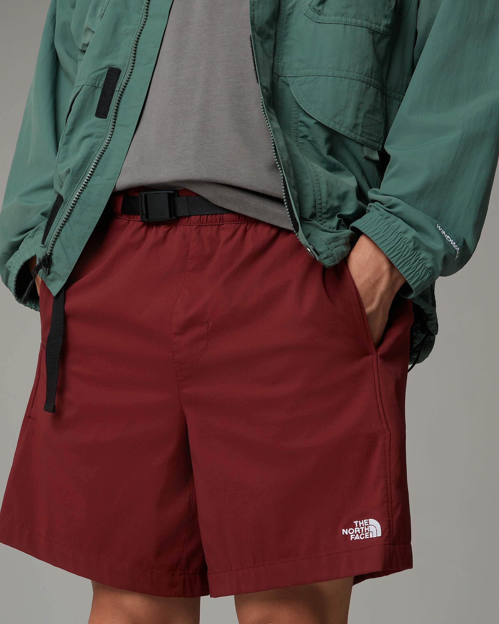 Mens Class V Pathfinder Belted Shorts  7 TNF ALT8
