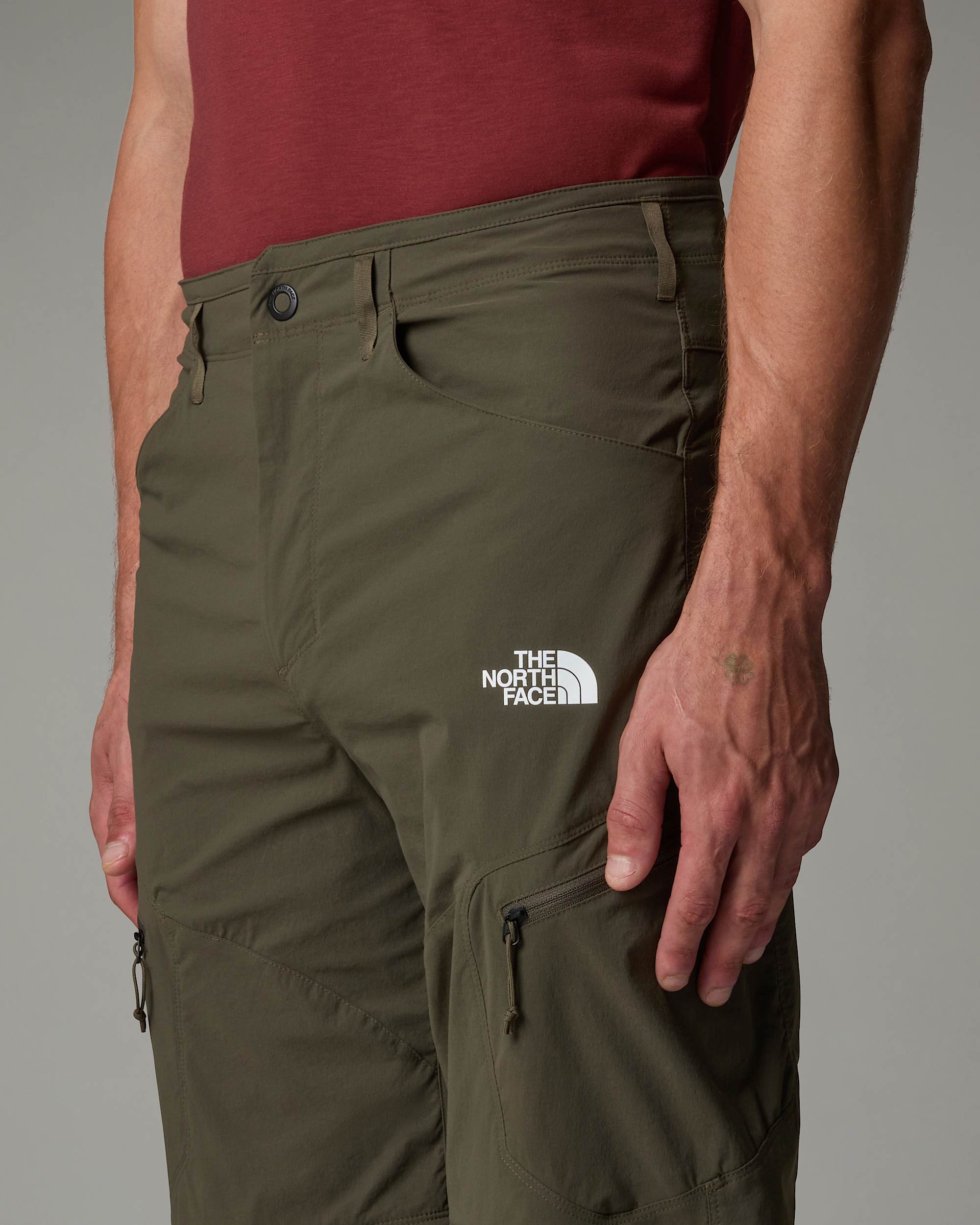 Pantalon convertible coupe standard Exploration pour homme TNF alt8