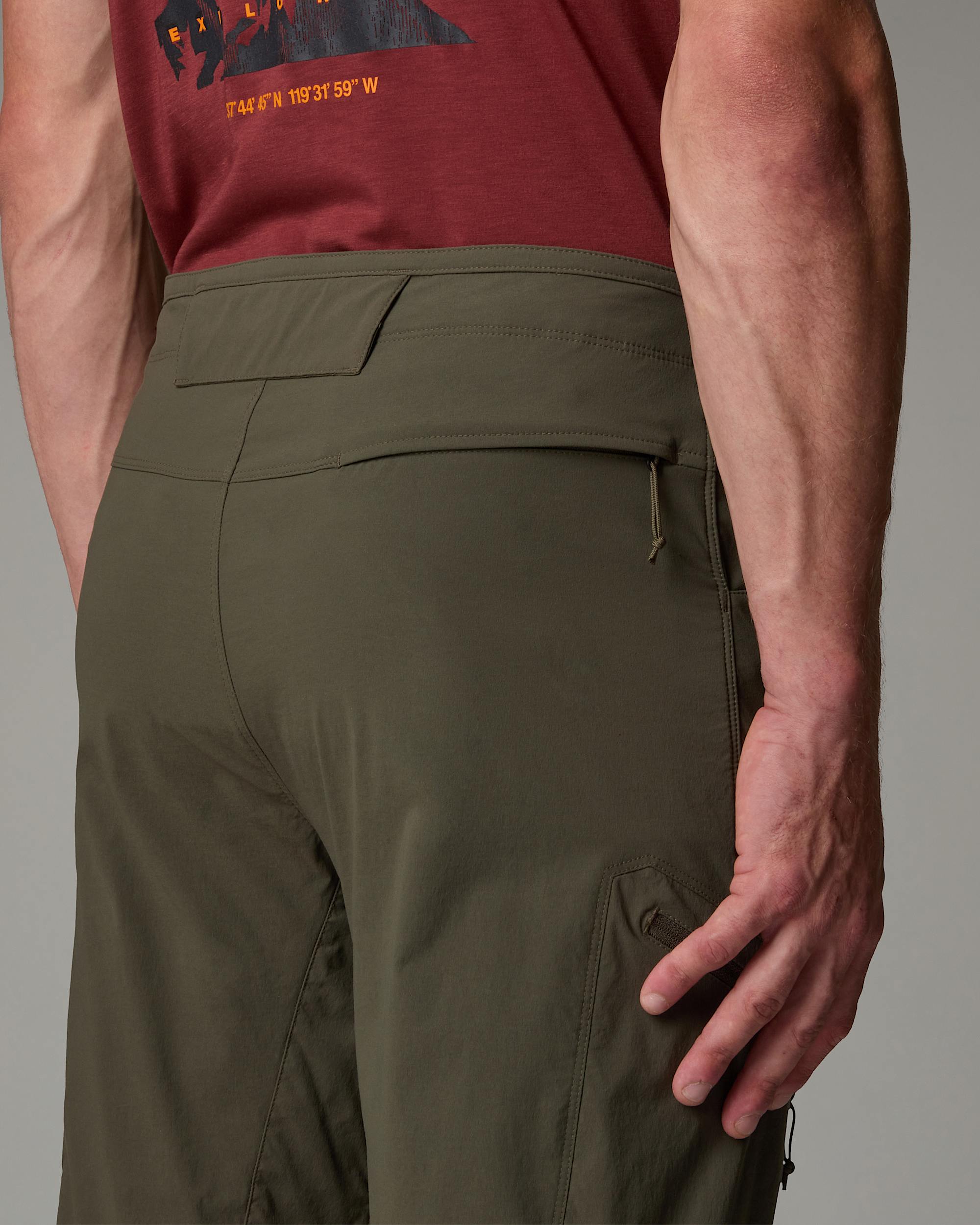 Pantalon convertible coupe standard Exploration pour homme TNF alt9