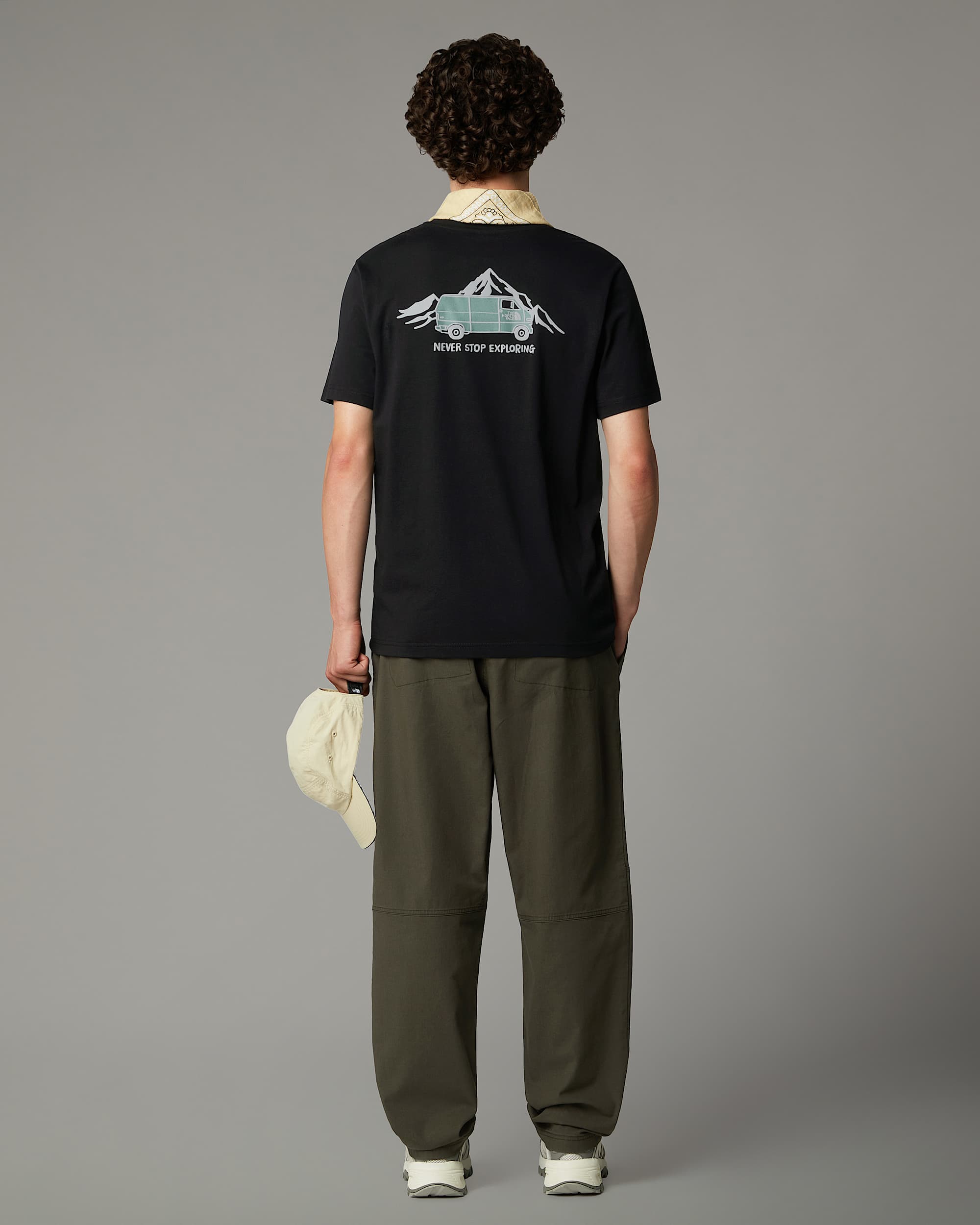 Mens Outdoor Graphic TShirt TNF alt6