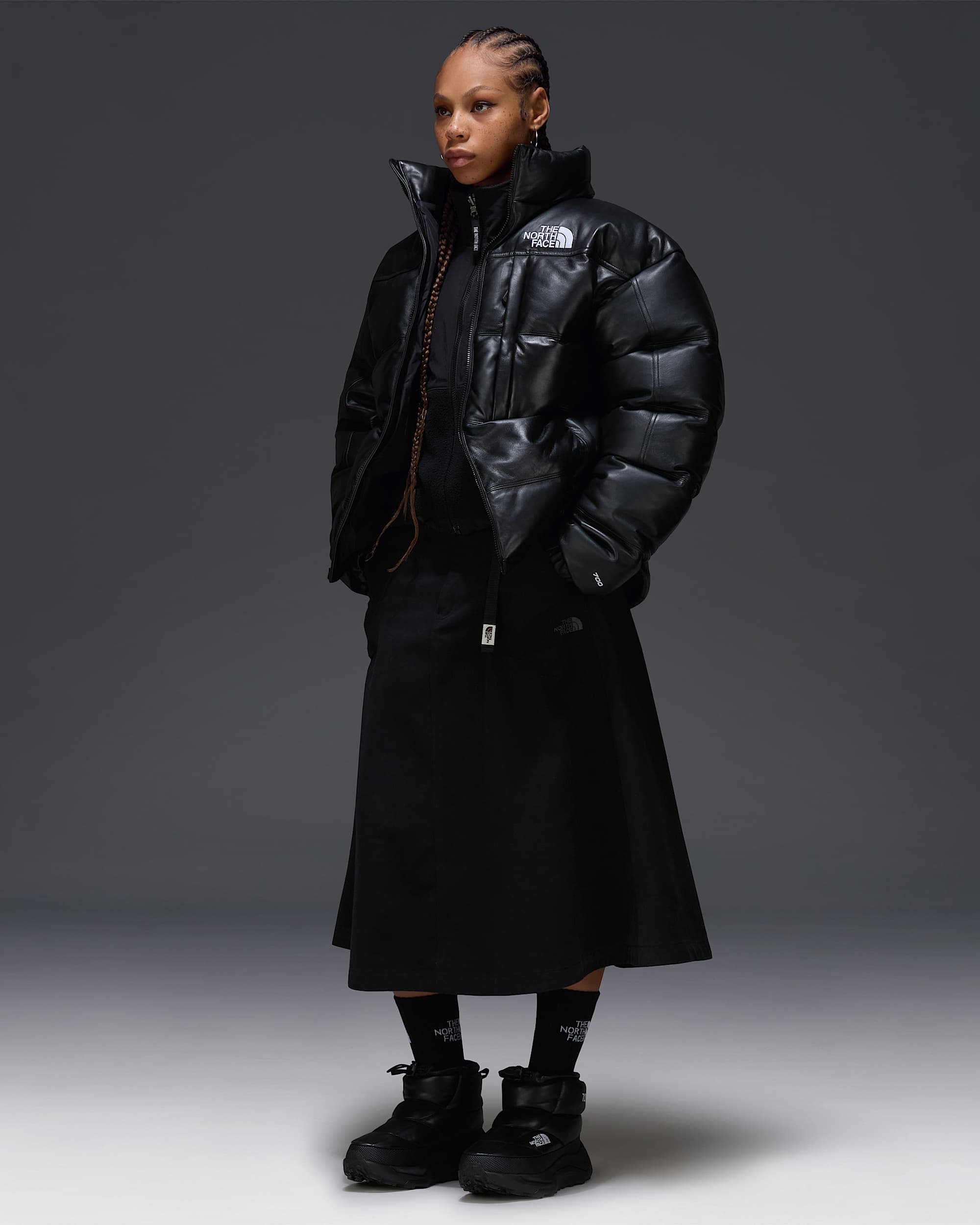 Chaqueta Summit Leather Pack TNF ALT8