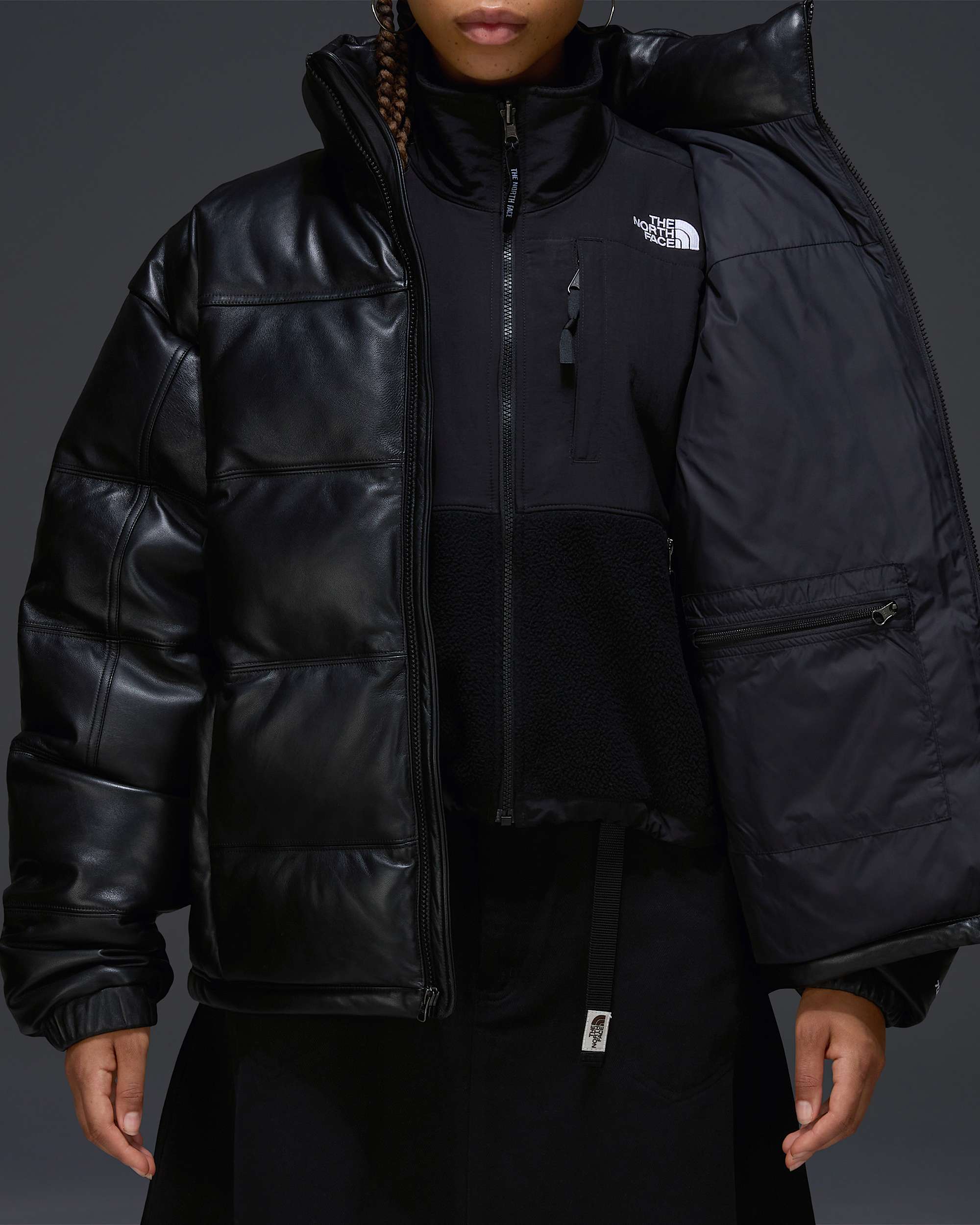 Chaqueta Summit Leather Pack TNF ALT13