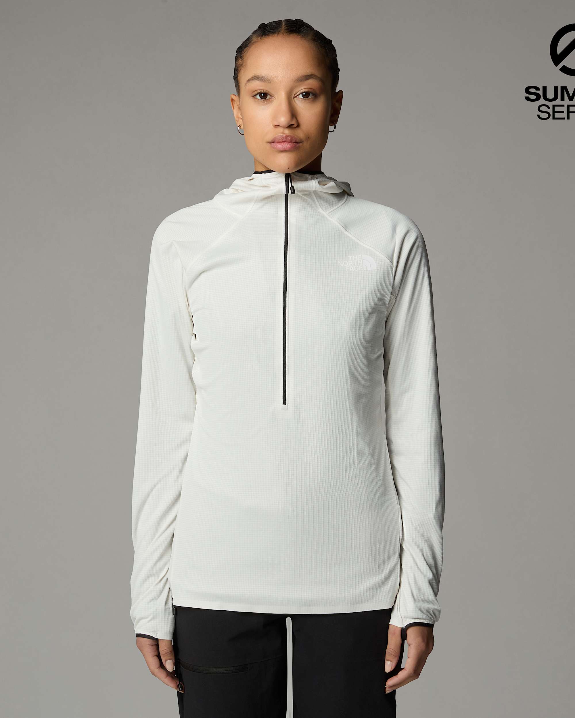 Womens Summit Direct Sun Hoodie TNF HERO