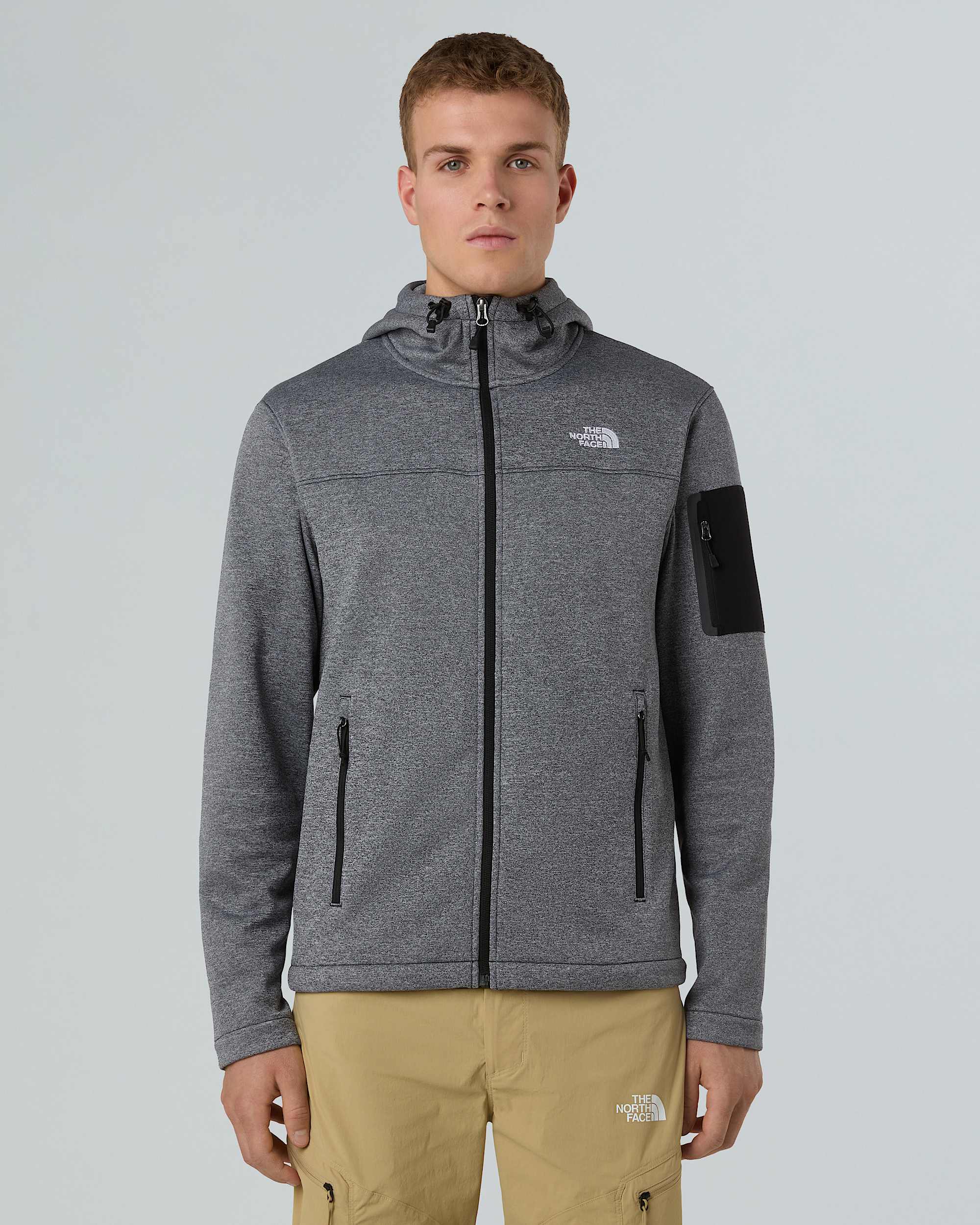 Tech Emiliofleecejas voor heren TNF HERO