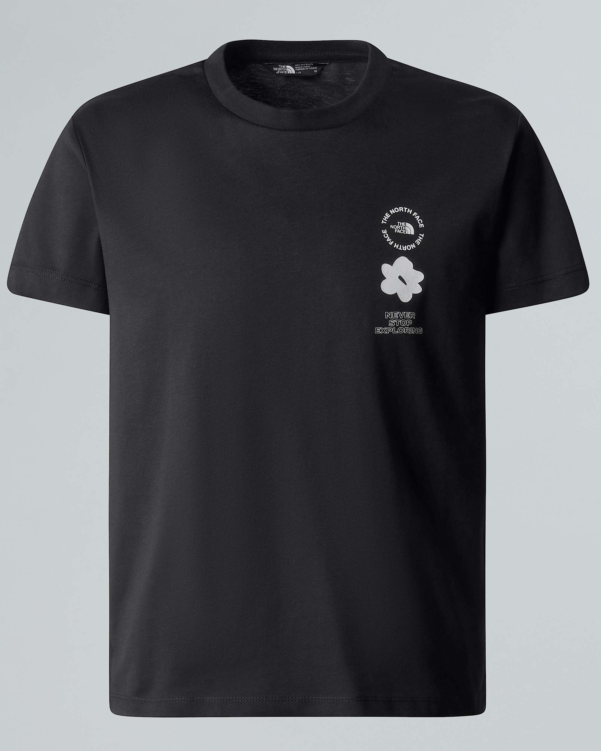 Relaxed Flower GraphicTshirt voor meisjes TNF ALT20