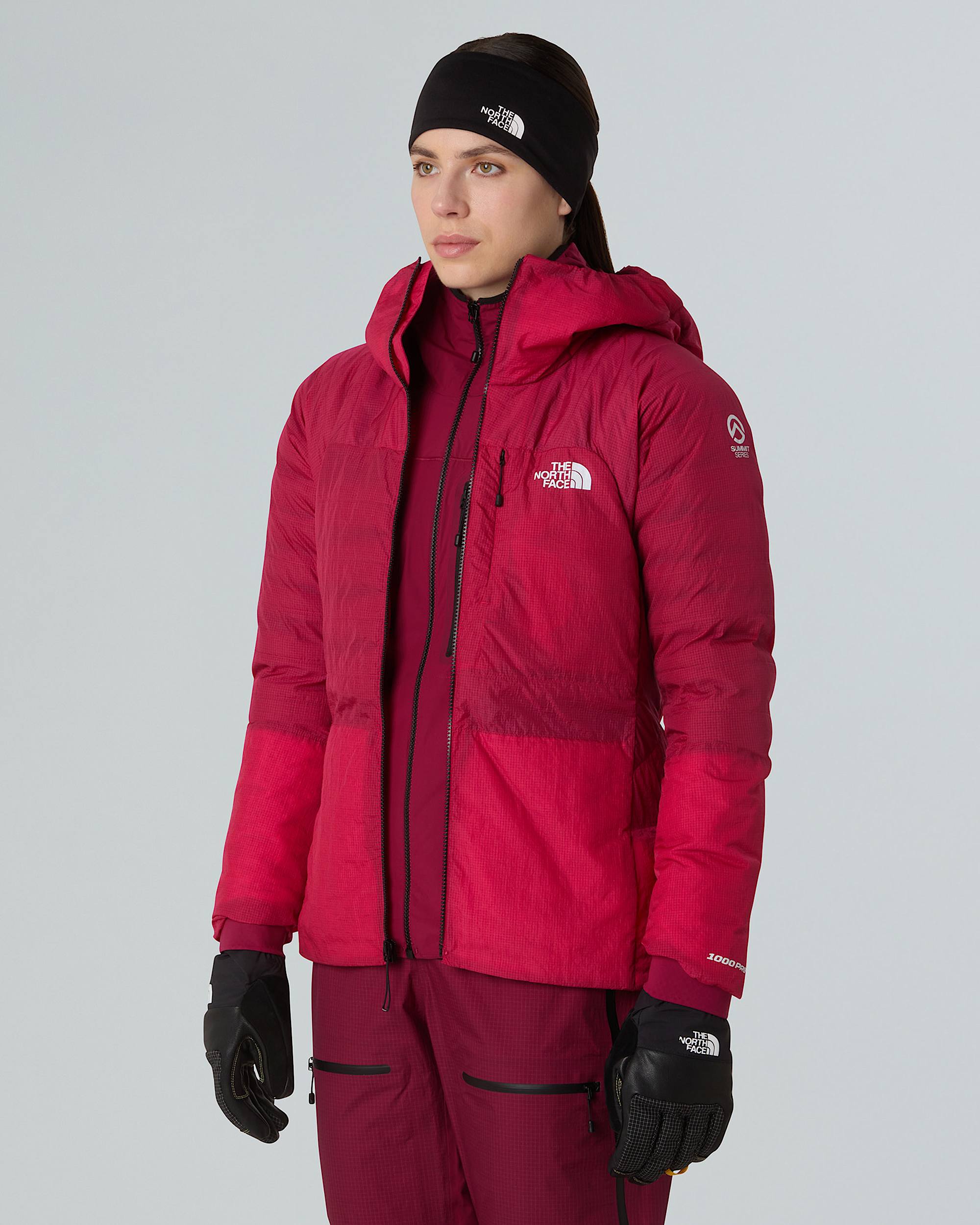 Womens Summit 5050 AMK Hooded Jacket TNF ALT3