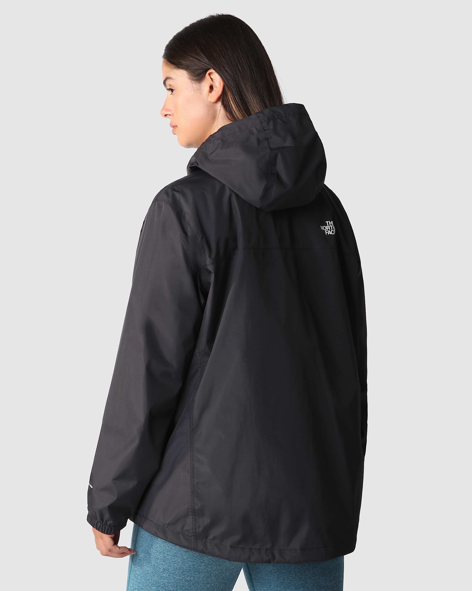 Womens Plus Size Antora Jacket TNF ALT2