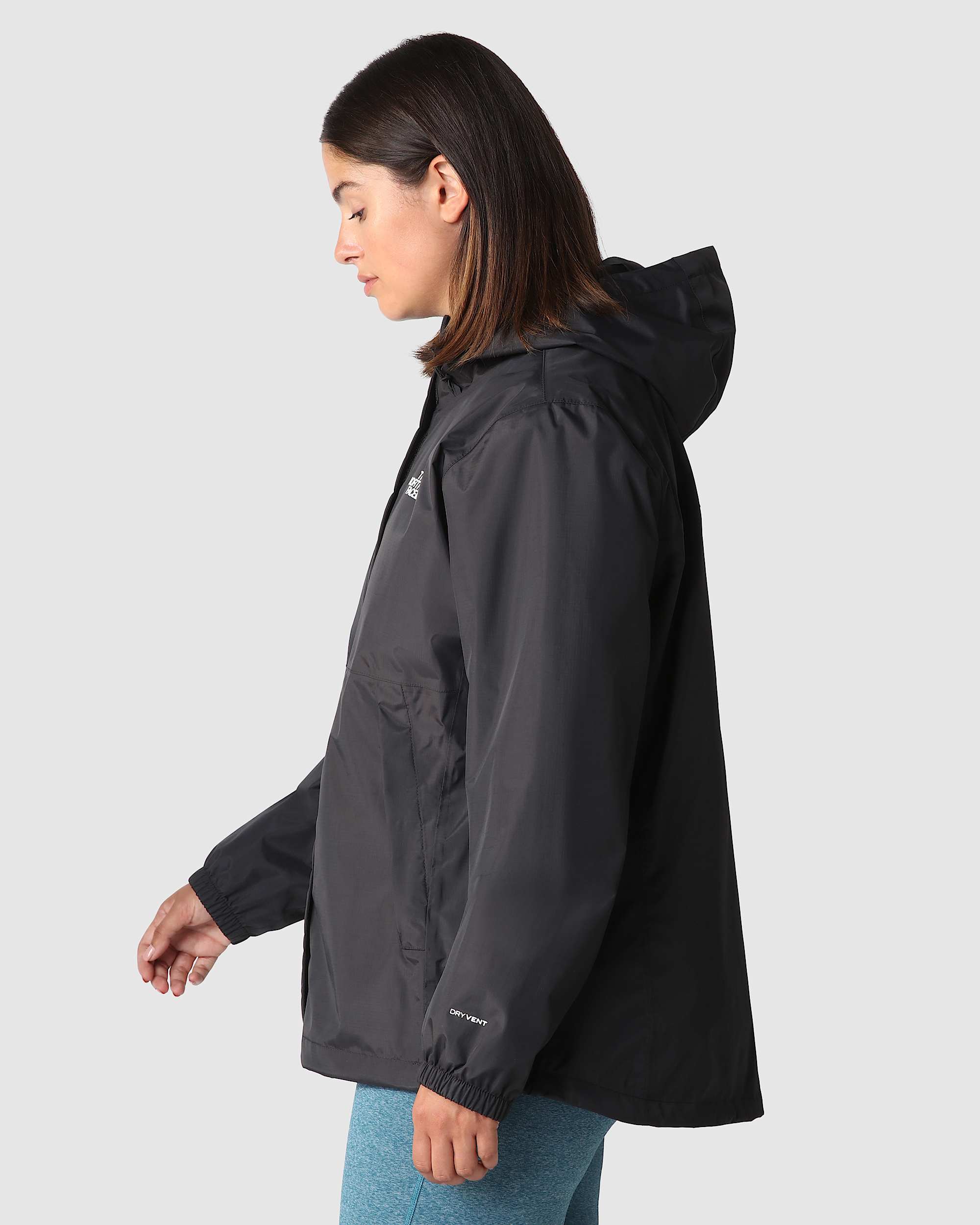 Womens Plus Size Antora Jacket TNF ALT3