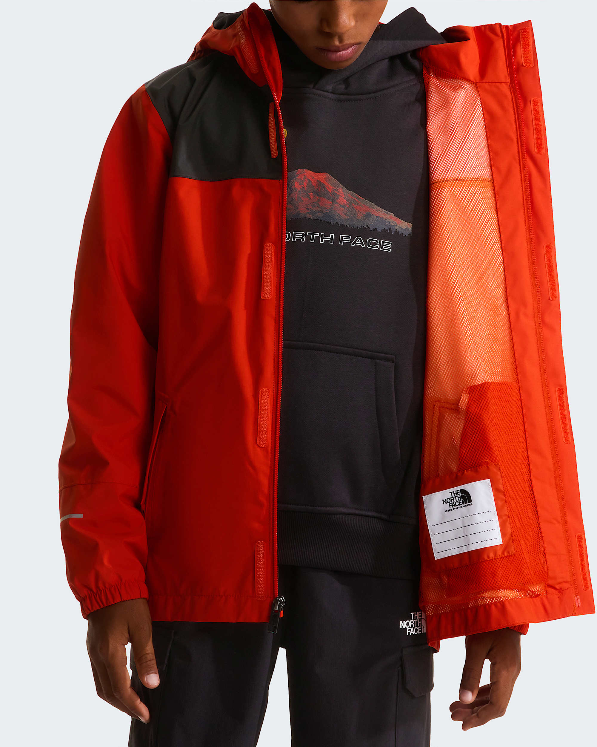 Chubasquero Antora para nio TNF Lava Red ALT9