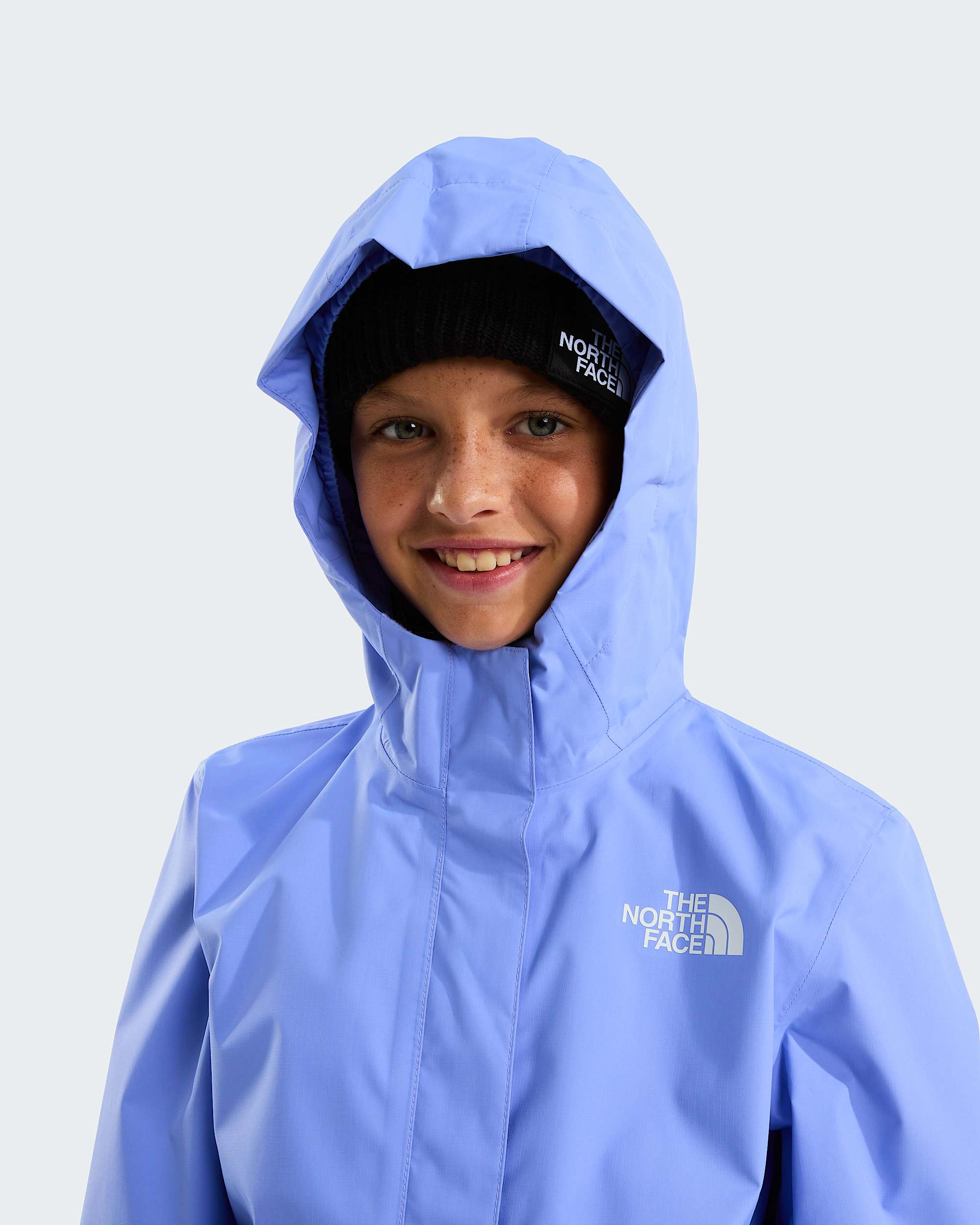 Antora Regenjacke fr Mdchen TNF Periwinkle Glow ALT5