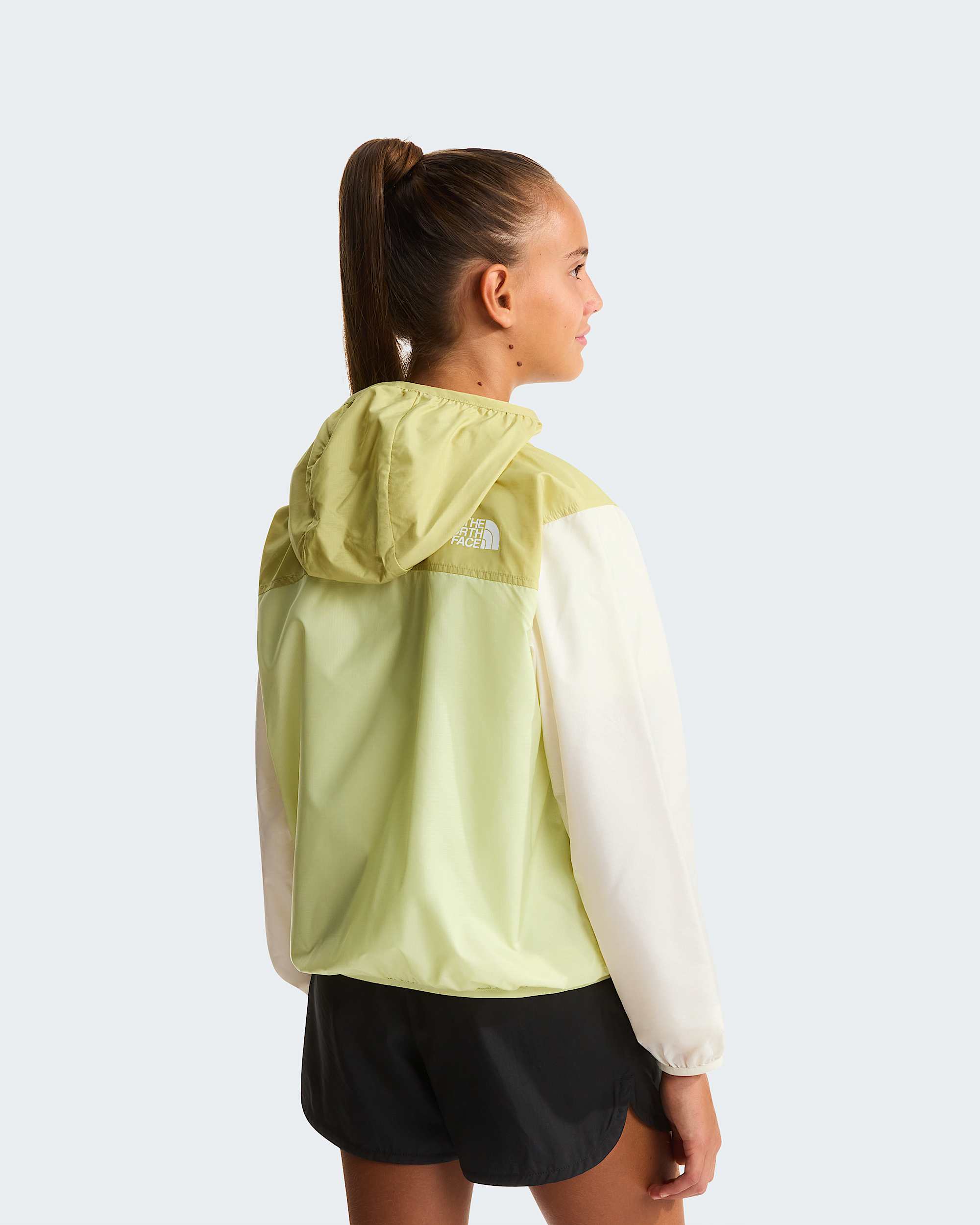 Giacca a vento Cyclone da ragazza TNF Lemon MistPearWhite Dune ALT4