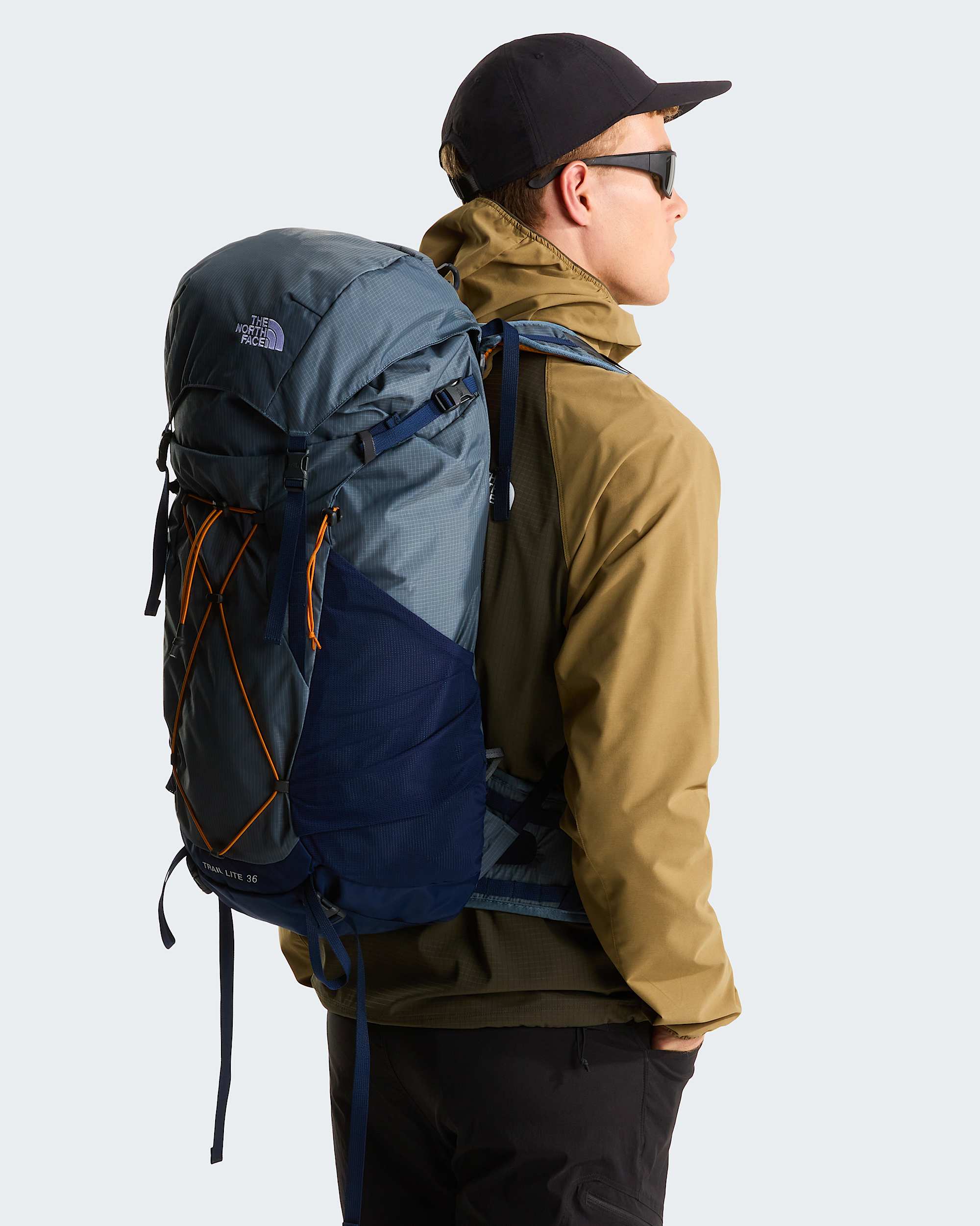 Trail Lite 36LiterRucksack TNF Granite GreySummit NavyDust Orange ALT8