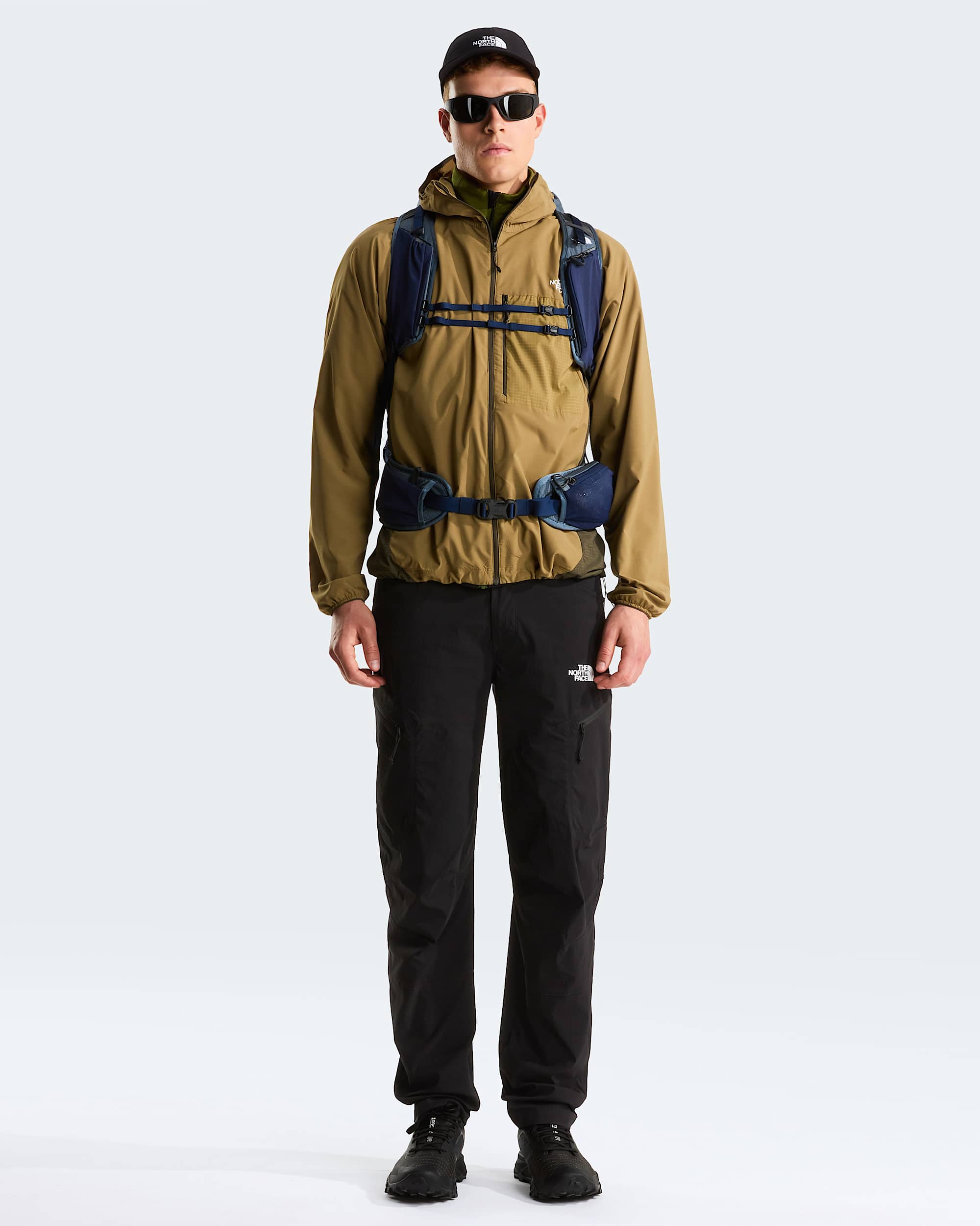 Trail Lite 36LiterRucksack TNF Granite GreySummit NavyDust Orange ALT9