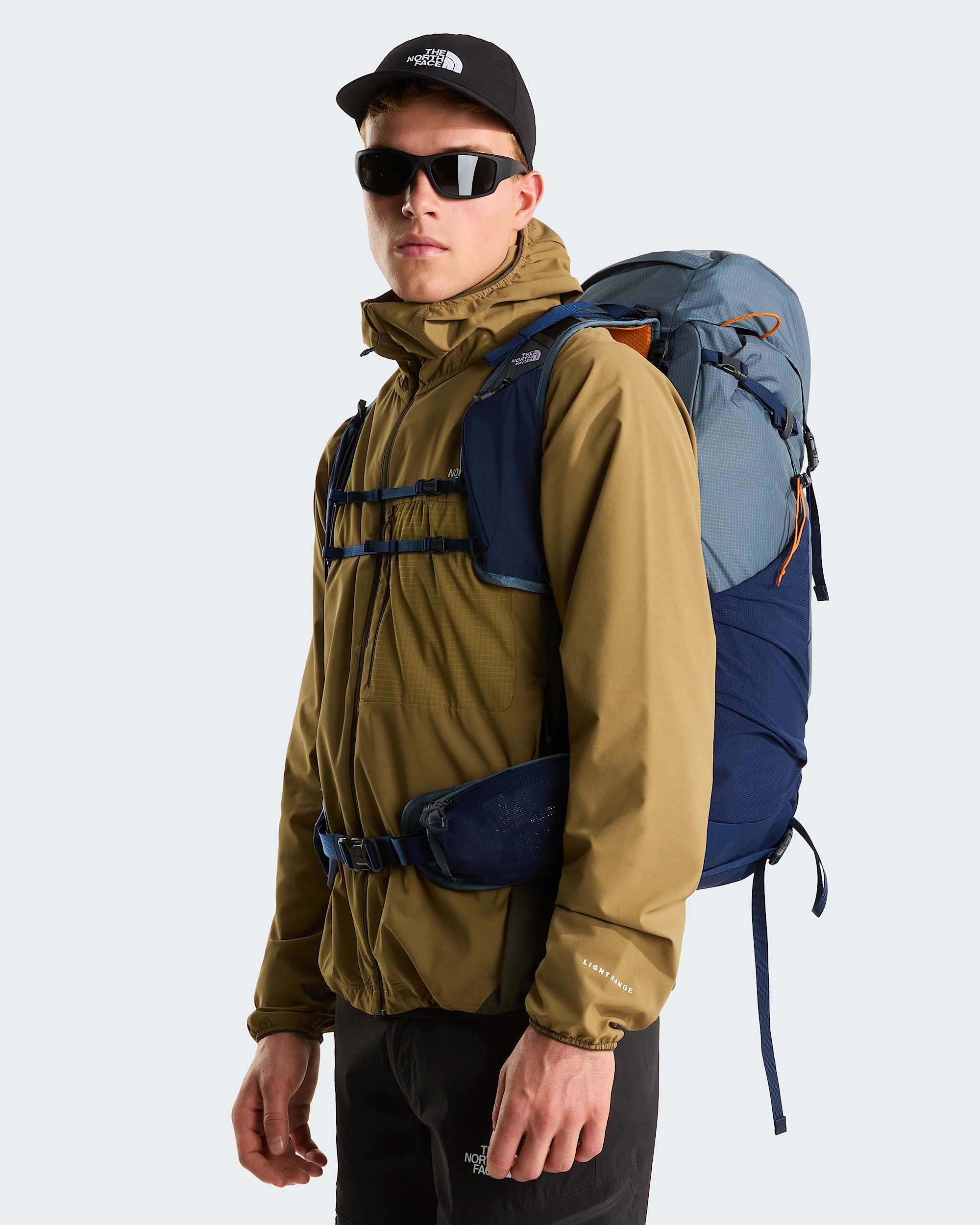 Trail Lite 36LiterRucksack TNF Granite GreySummit NavyDust Orange ALT1