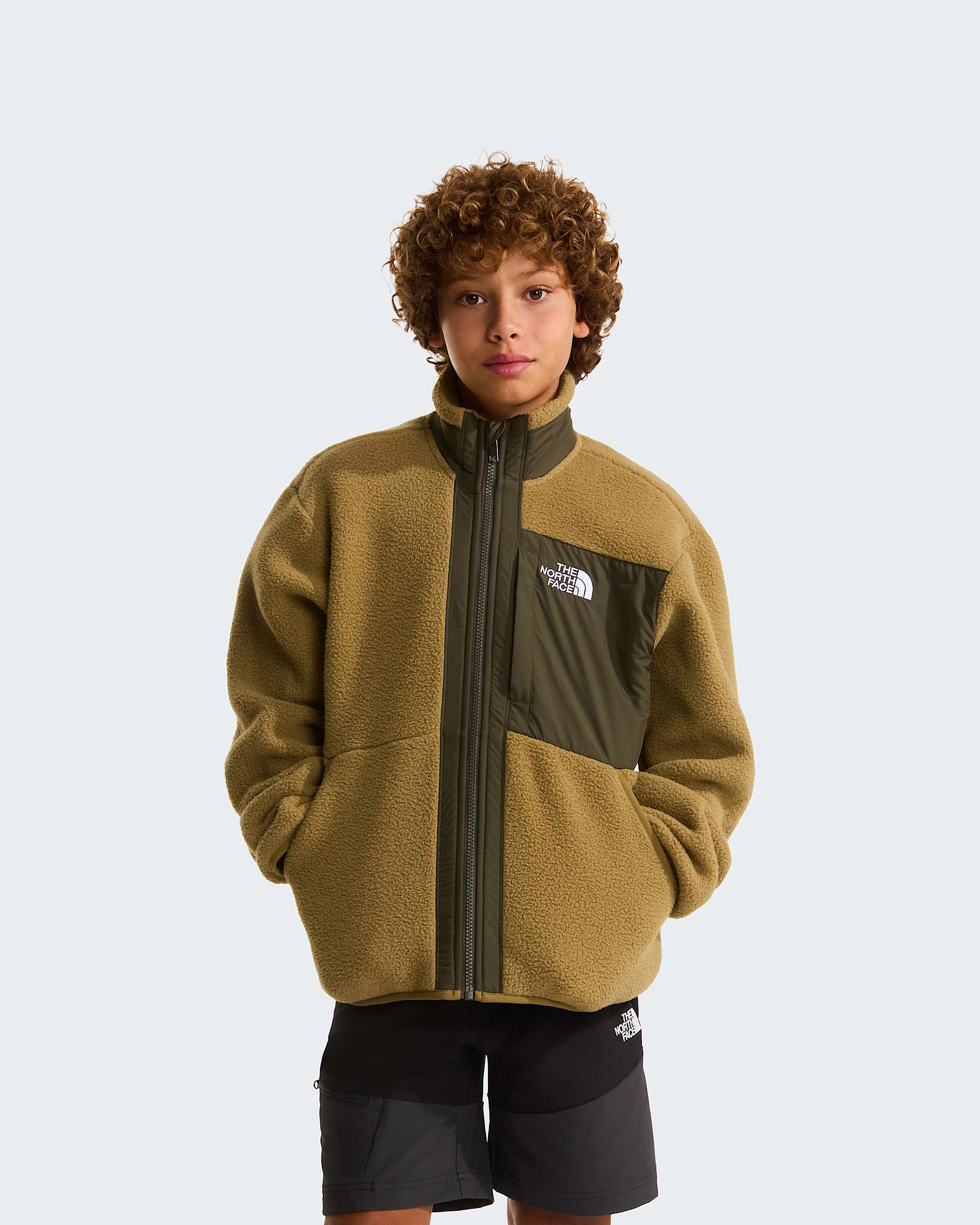 Chaqueta polar con cremallera integral Yumiori para nio TNF HERO