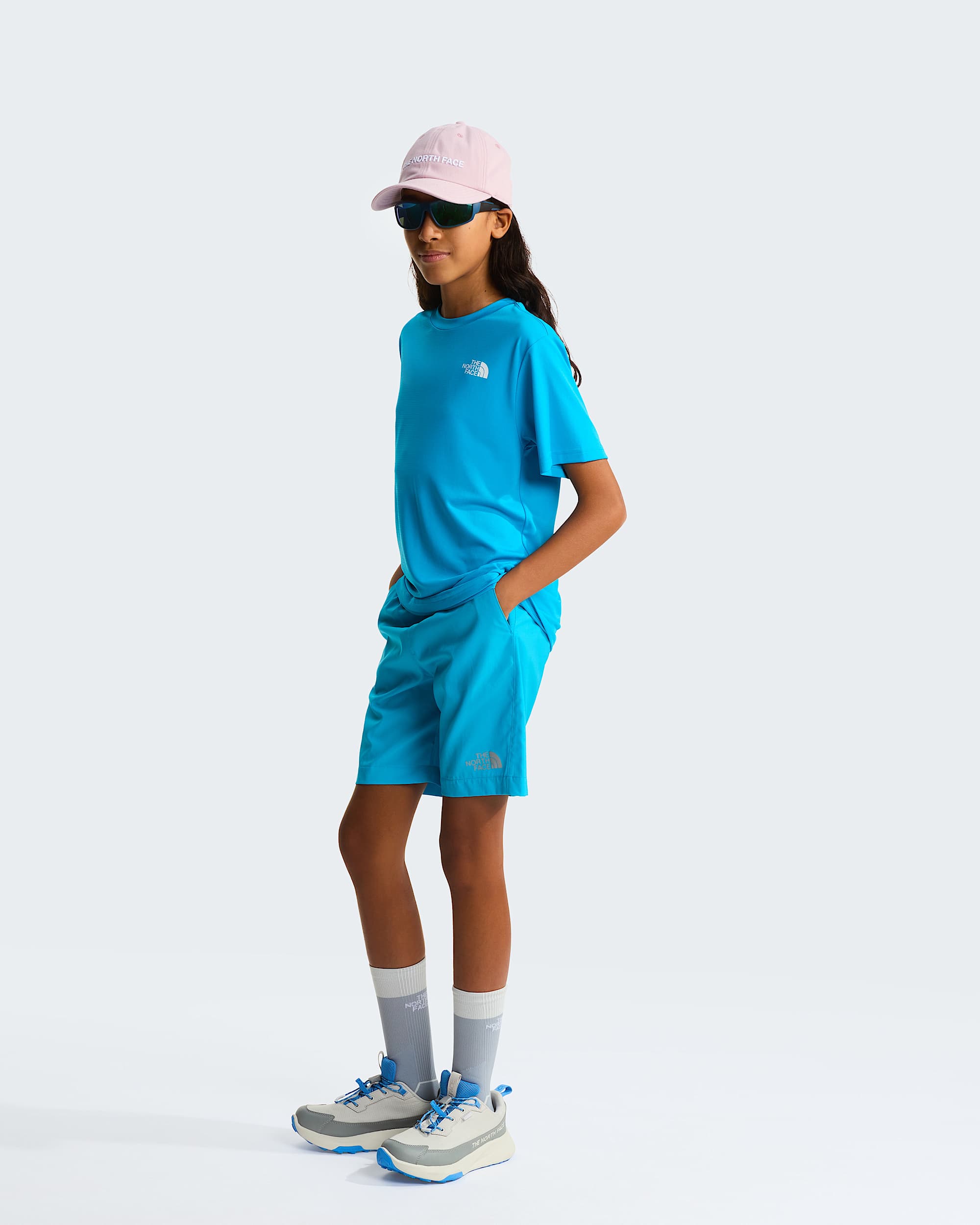 Short 247 pour enfant TNF Meridian Blue ALT8