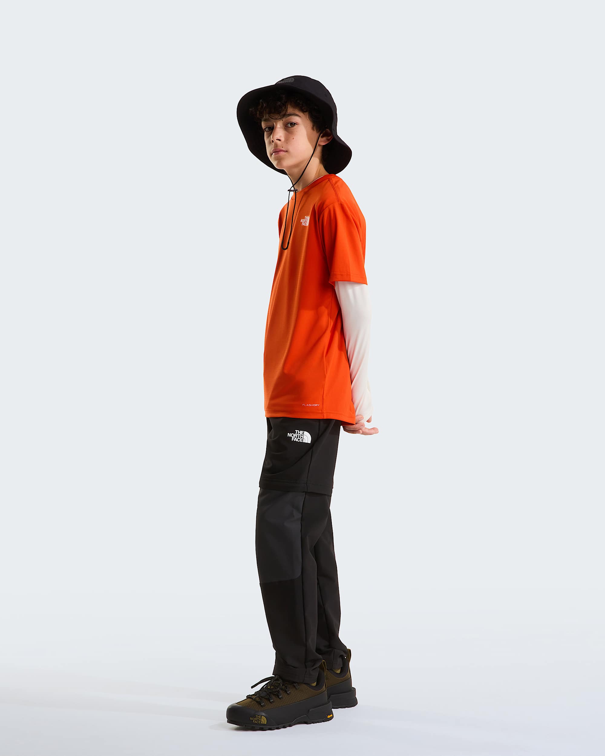 Tshirt 247 pour enfant TNF Lava Red ALT1