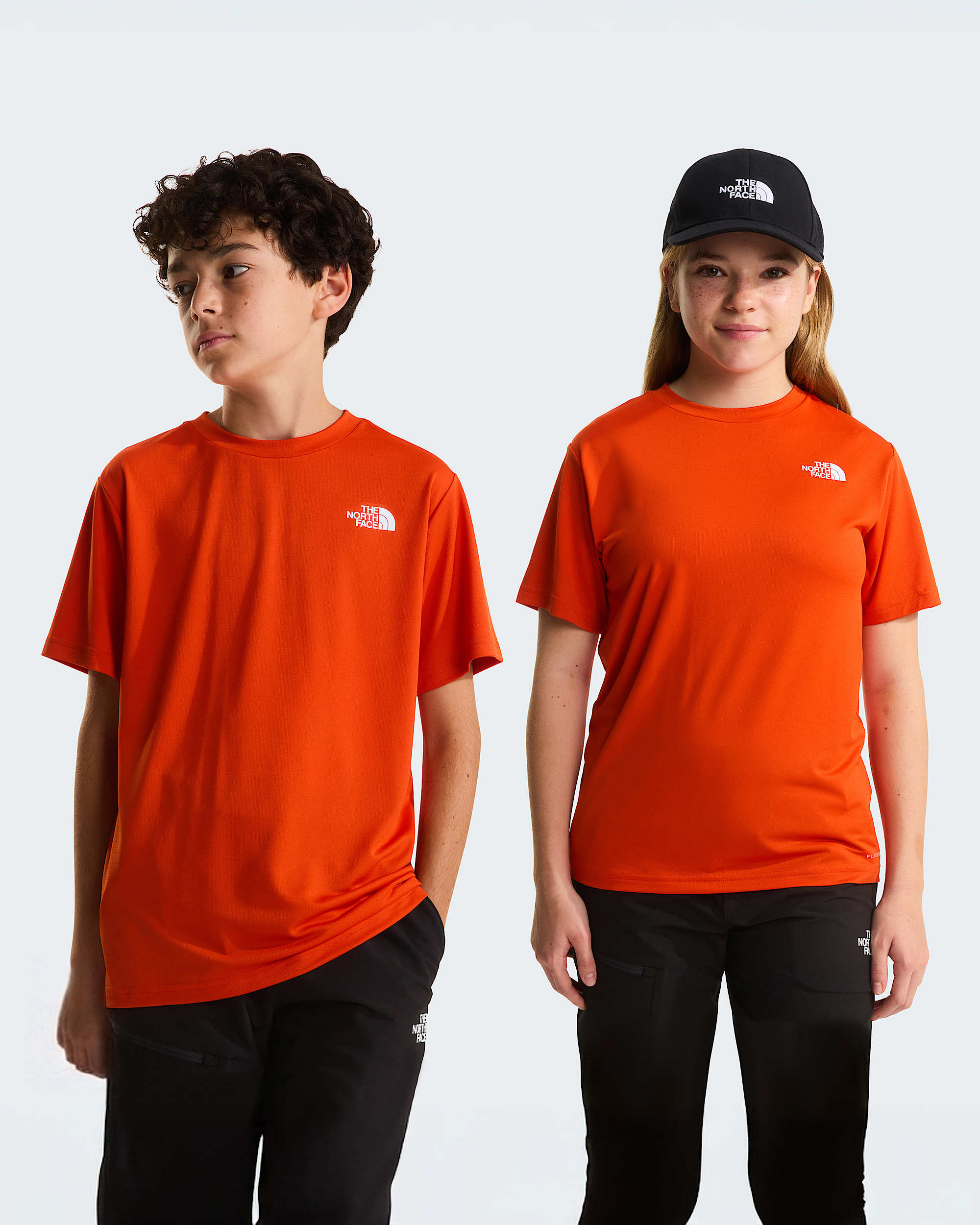 Tshirt 247 pour enfant TNF Lava Red HERO