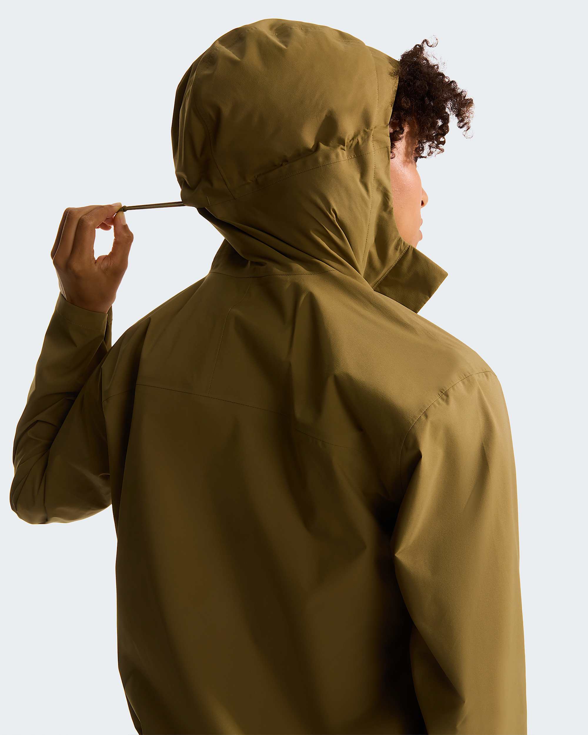 Veste  capuche impermable 3 couches Voyage pour femme TNF Cedar ALT6