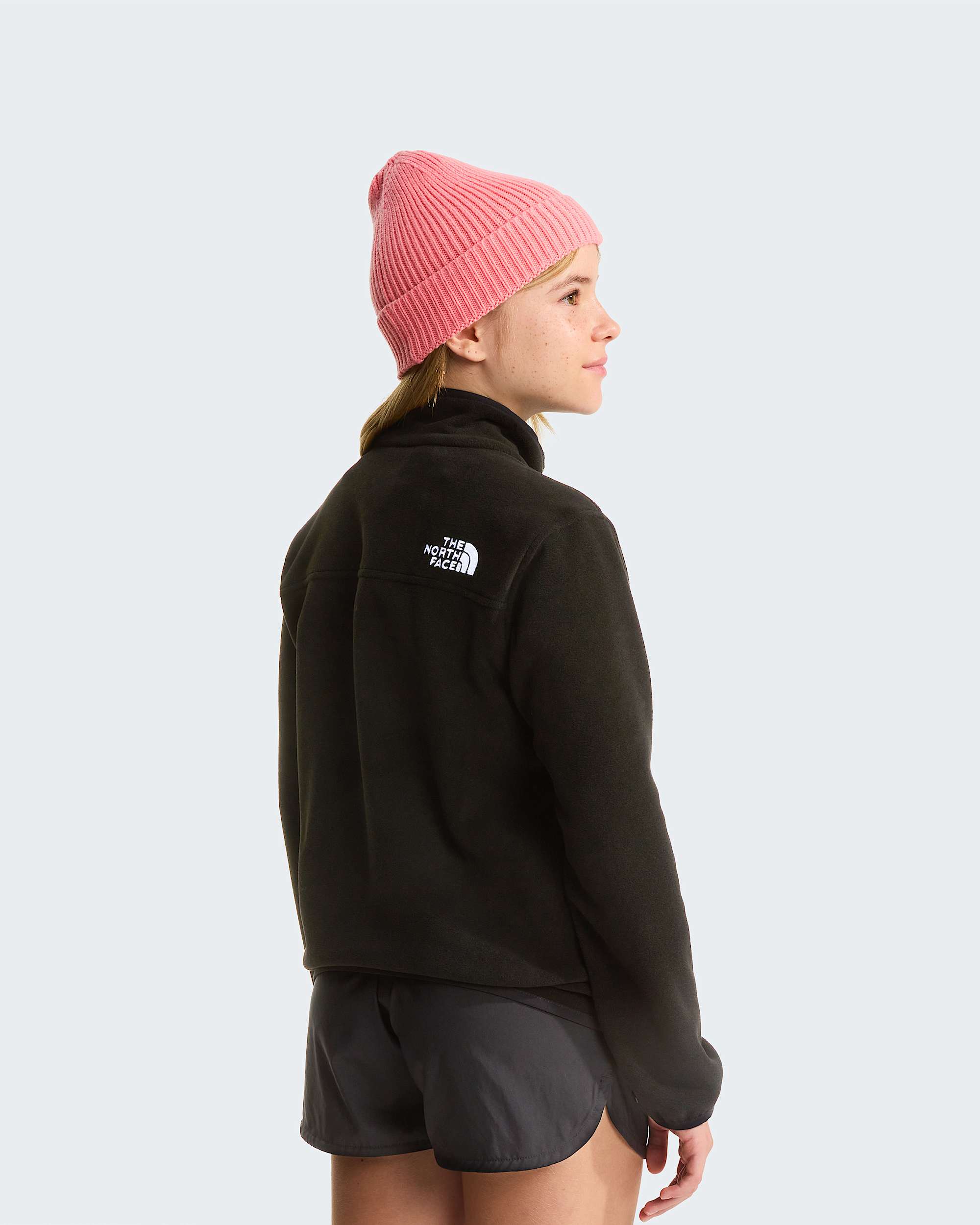 Giacca in pile Glacier compatibile con cerniera per ragazzi TNF ALT12