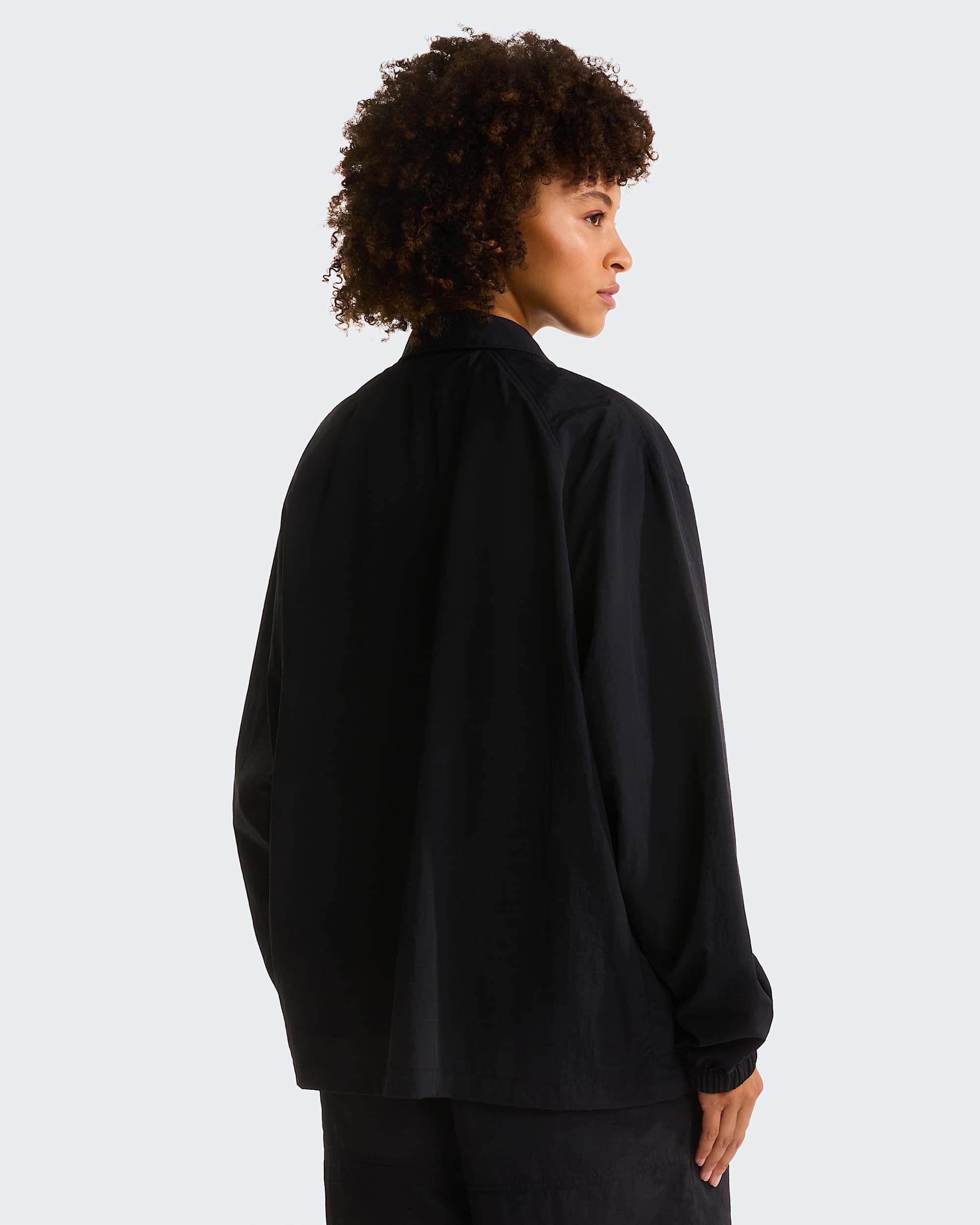 Unisex Red Box Nylon LongSleeve Shirt TNF TNF Black ALT14
